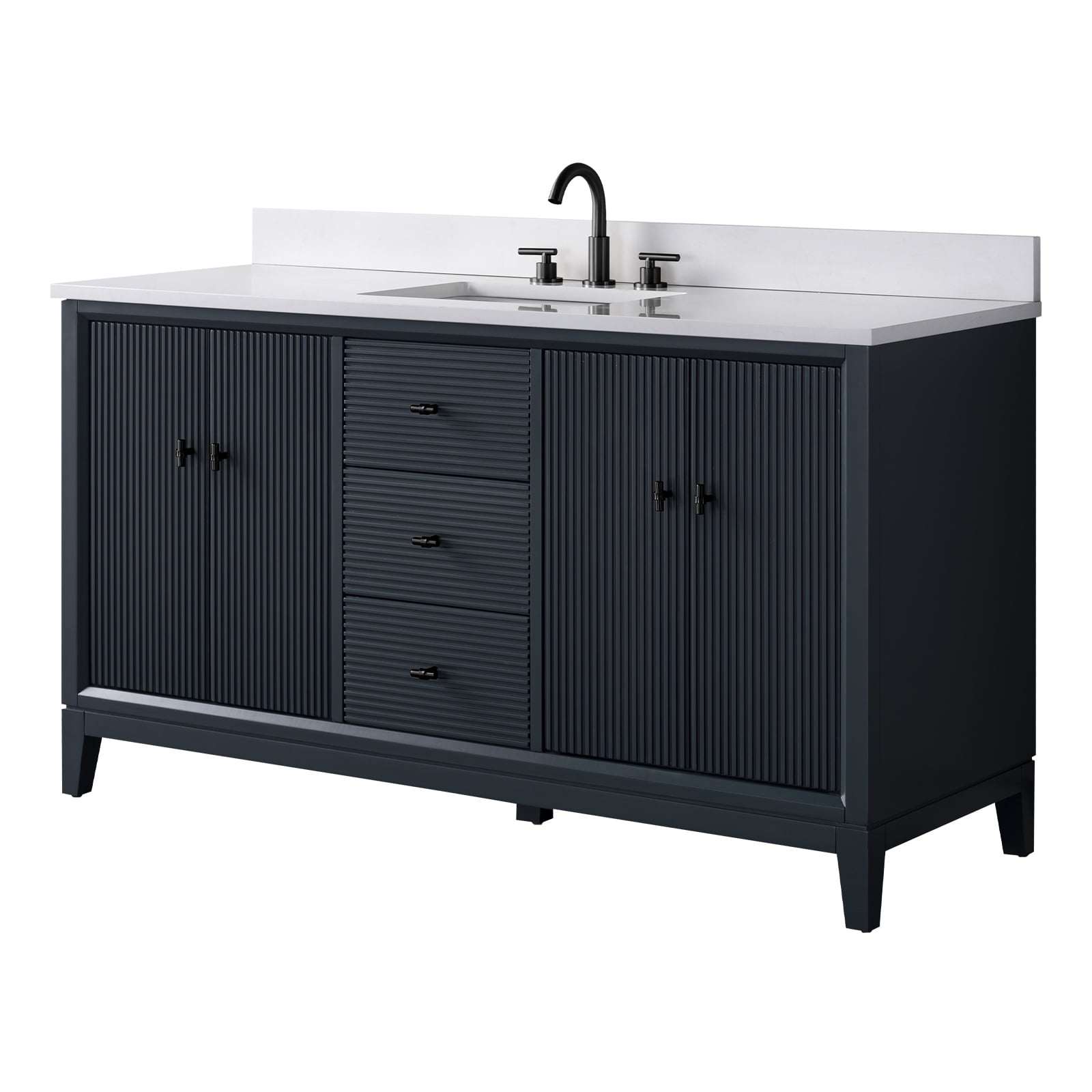 Linear Vintage Spruce Blue / Matte Black