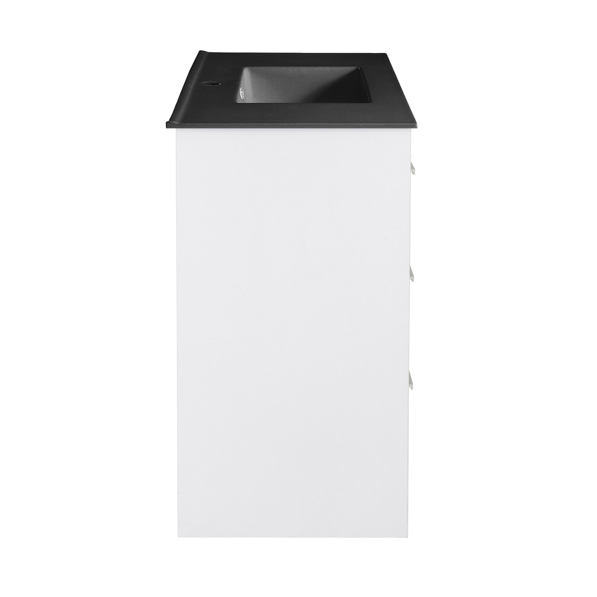 White / Matte Black / 1-Hole