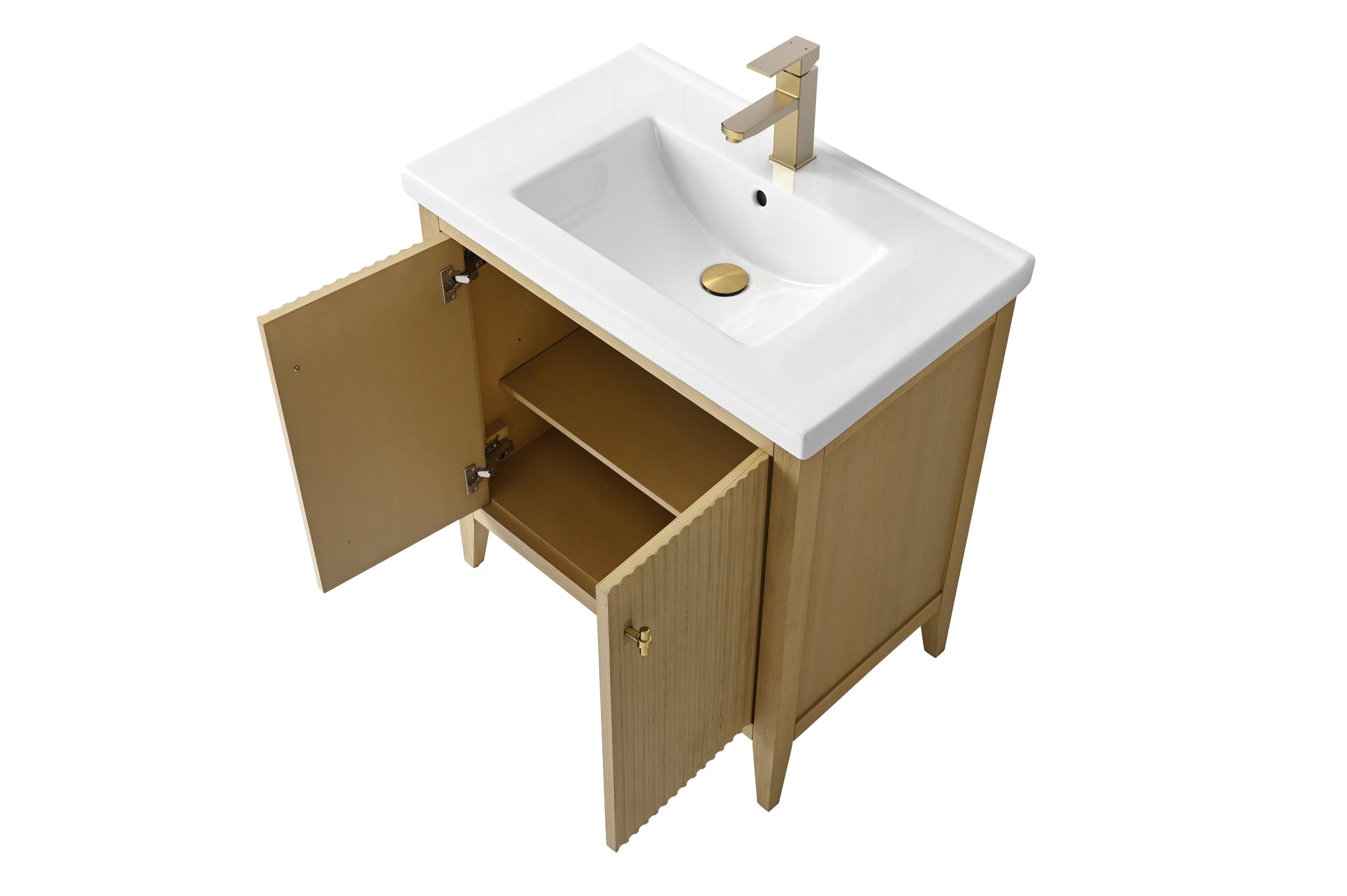 Natural Oak / Golden Brushed