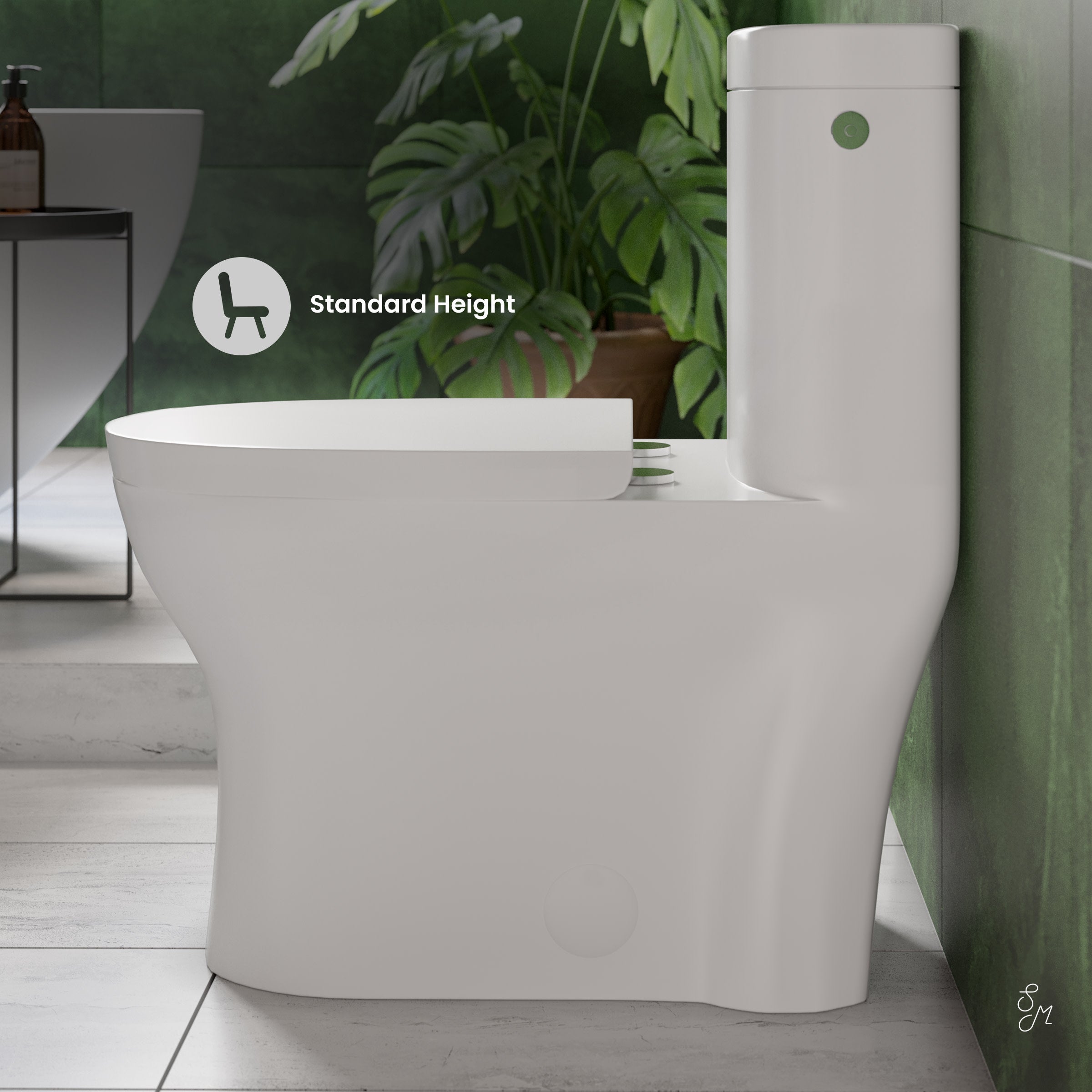 Glossy White / Dual Touchless - Top