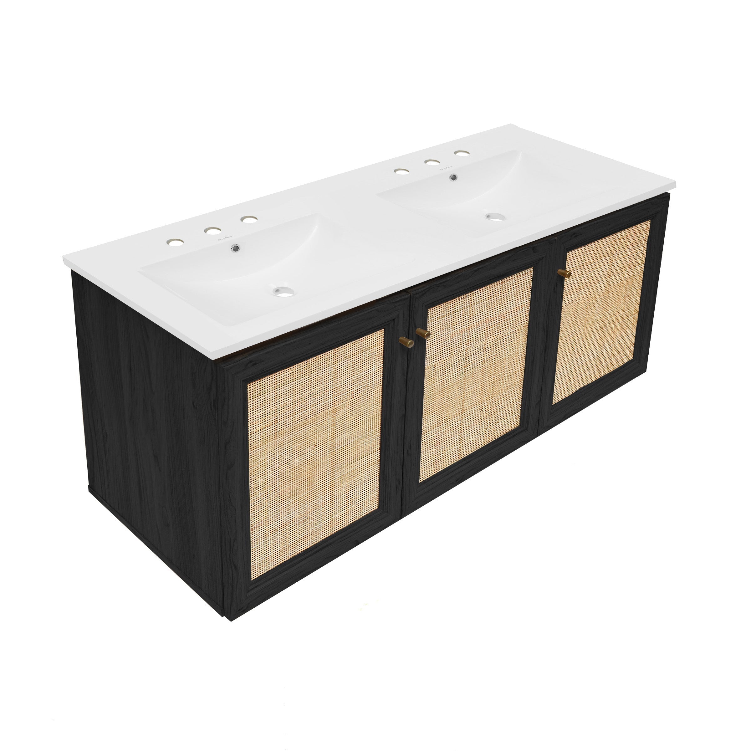 Black Oak / White / 3-Hole