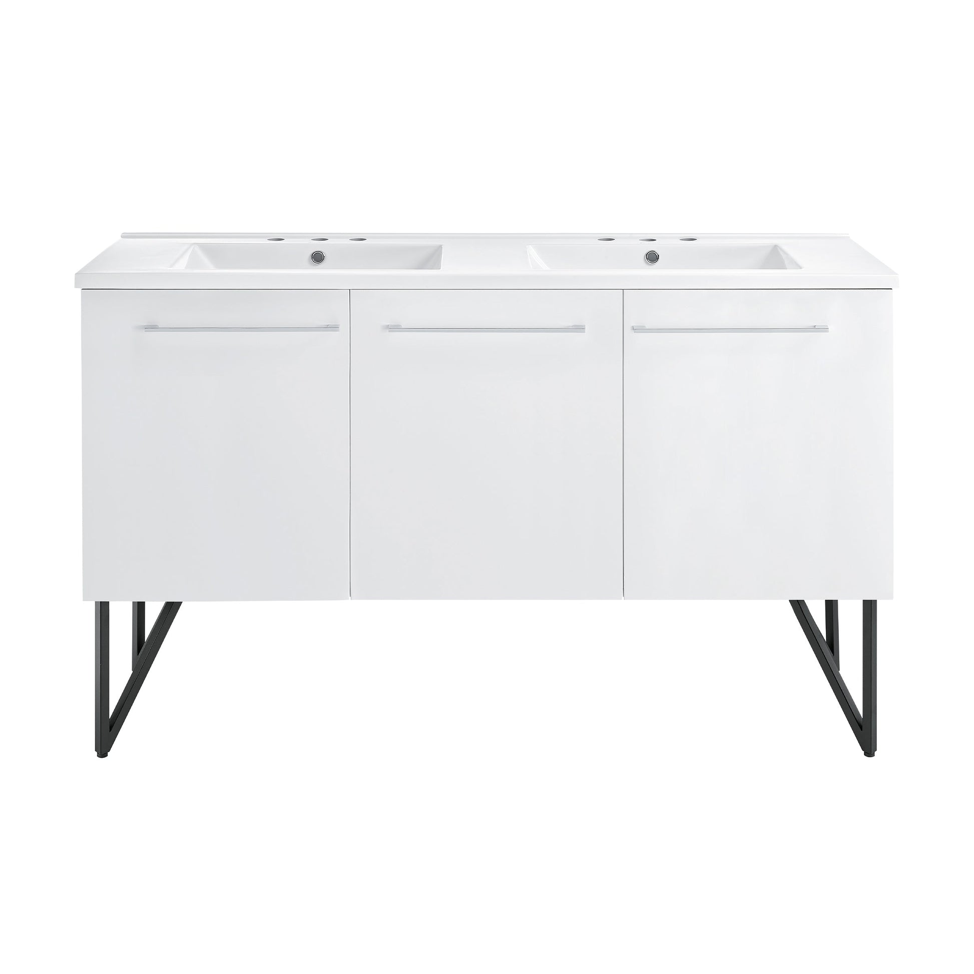 White / White / 3-Hole