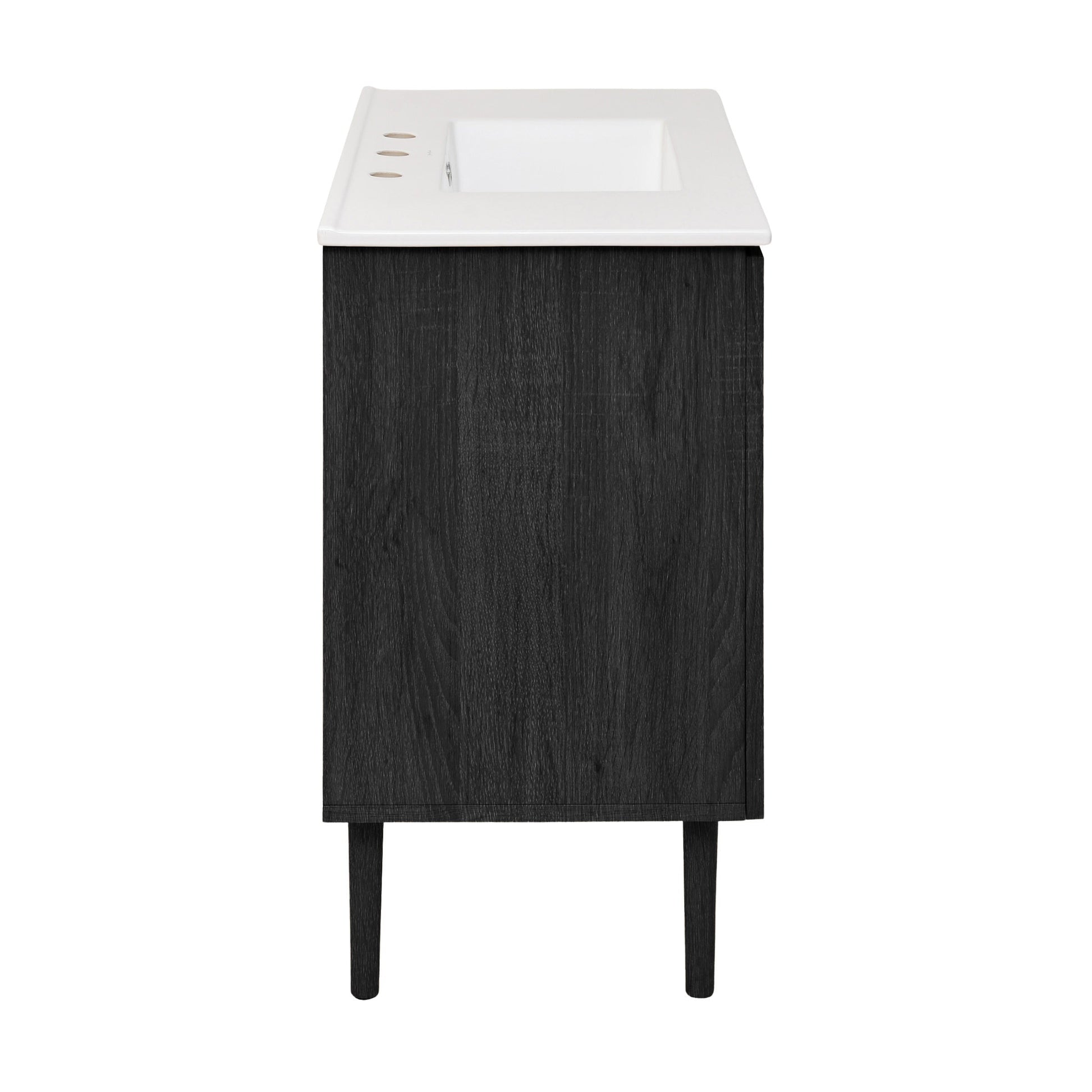 Black Oak / White / 3-Hole