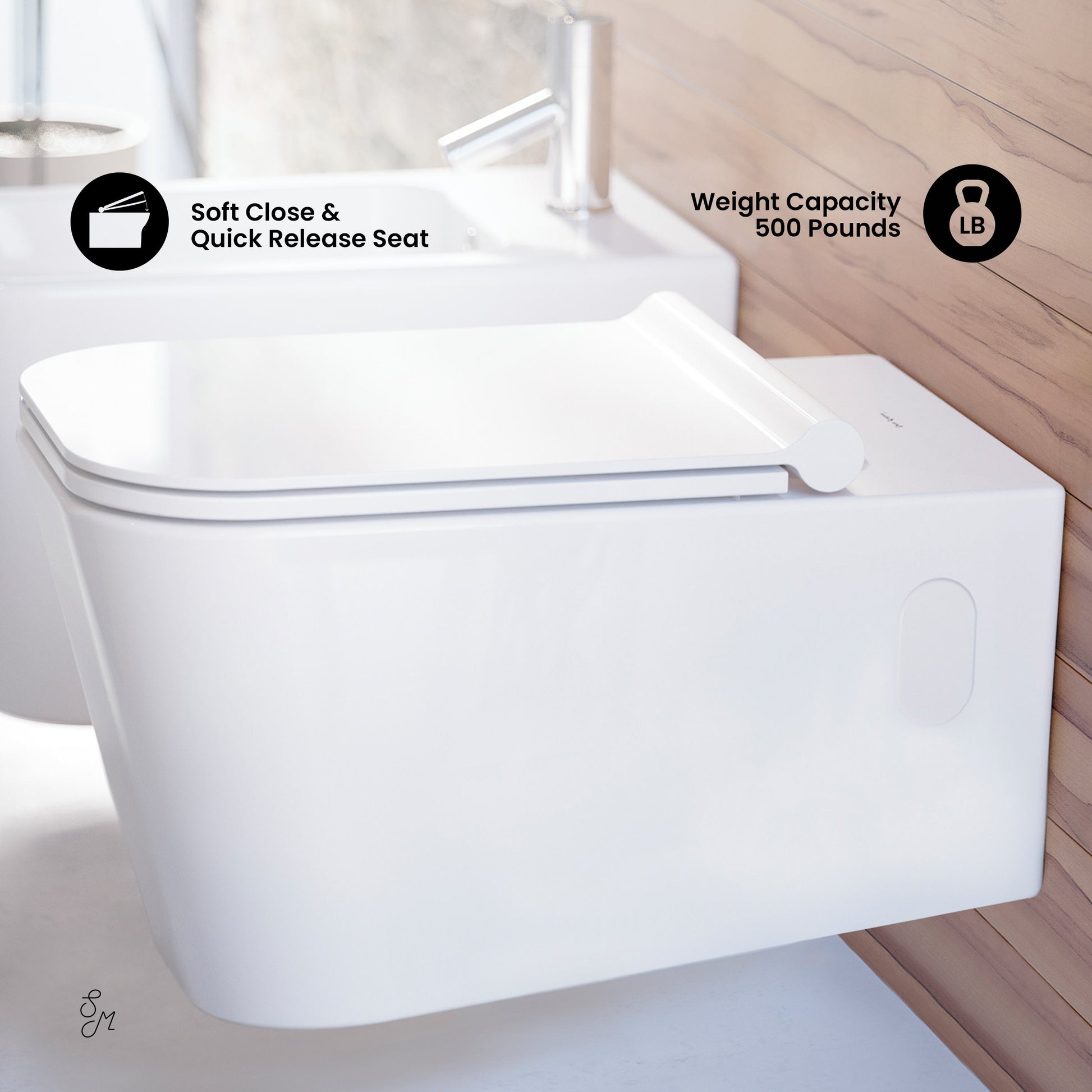 Glossy White / Chrome / Bowl Only