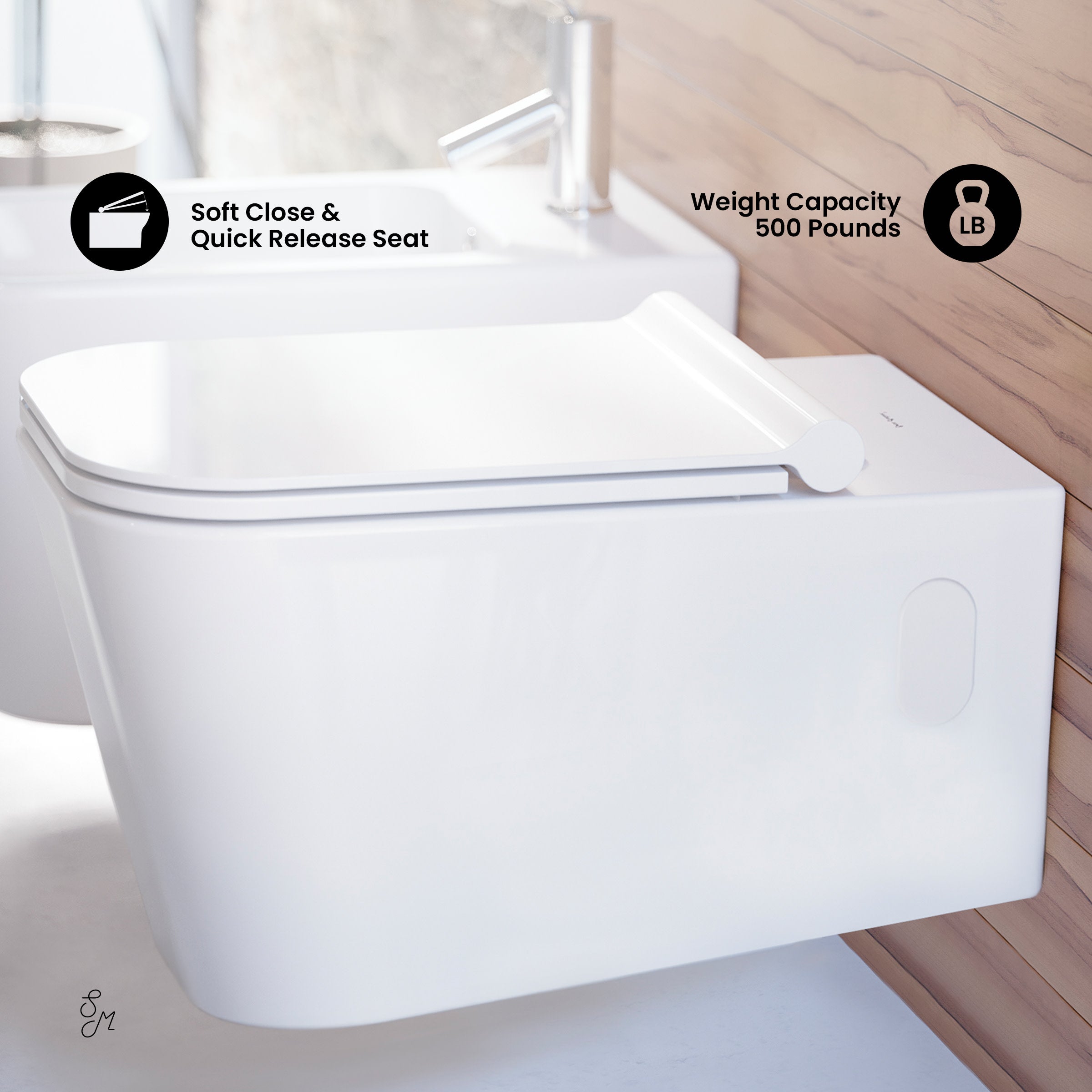 Glossy White / Chrome / Bowl Only