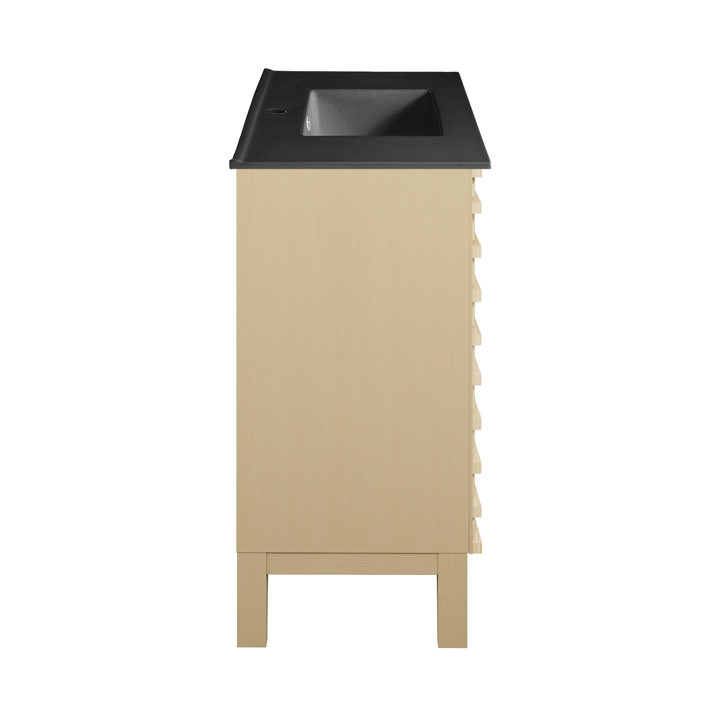 Natural Oak / Matte Black / 1-Hole