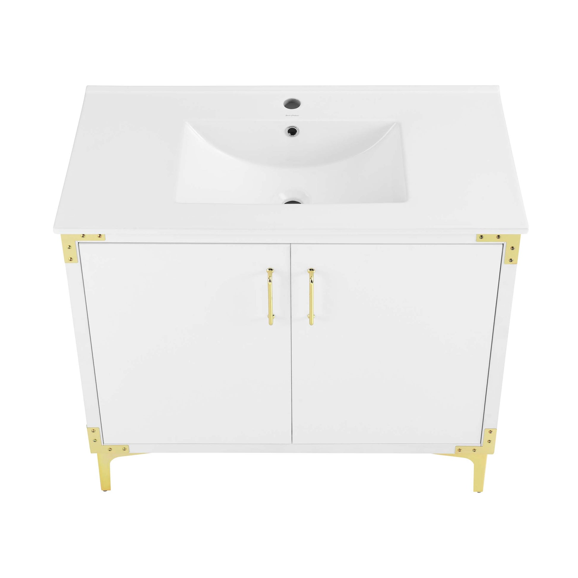 White / White / 1-Hole
