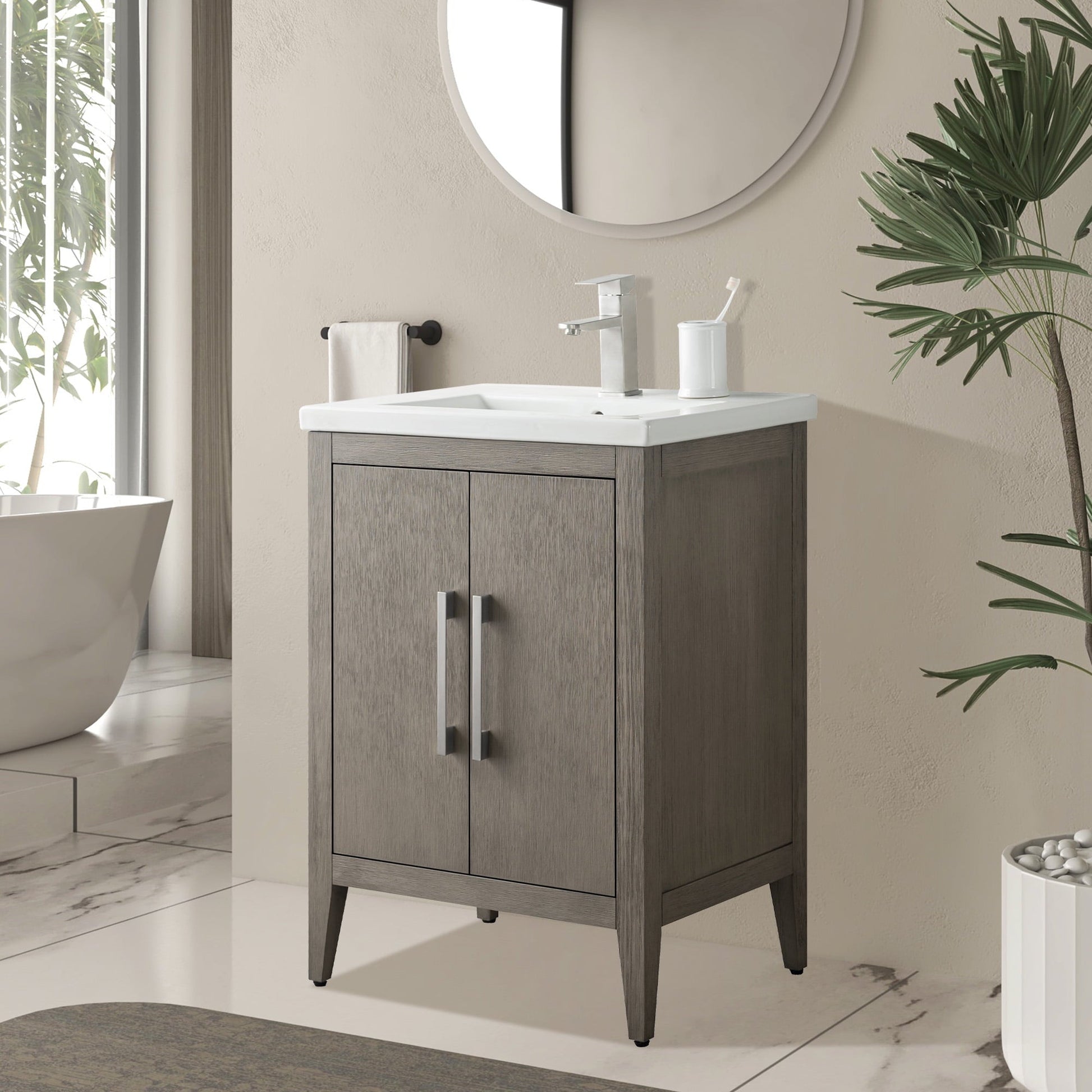 Driftwood Gray / Brushed Nickel