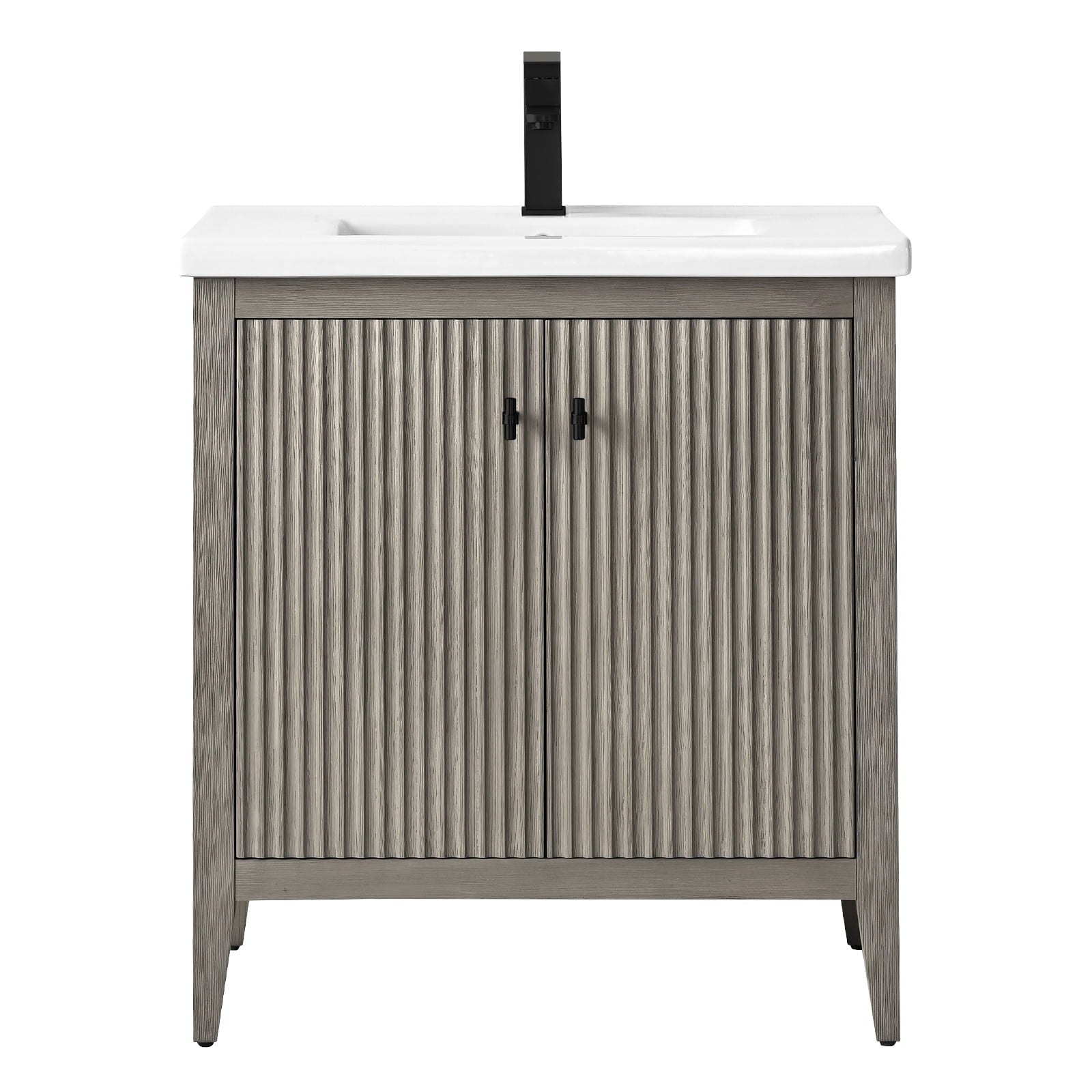 Driftwood Gray / Matte Black