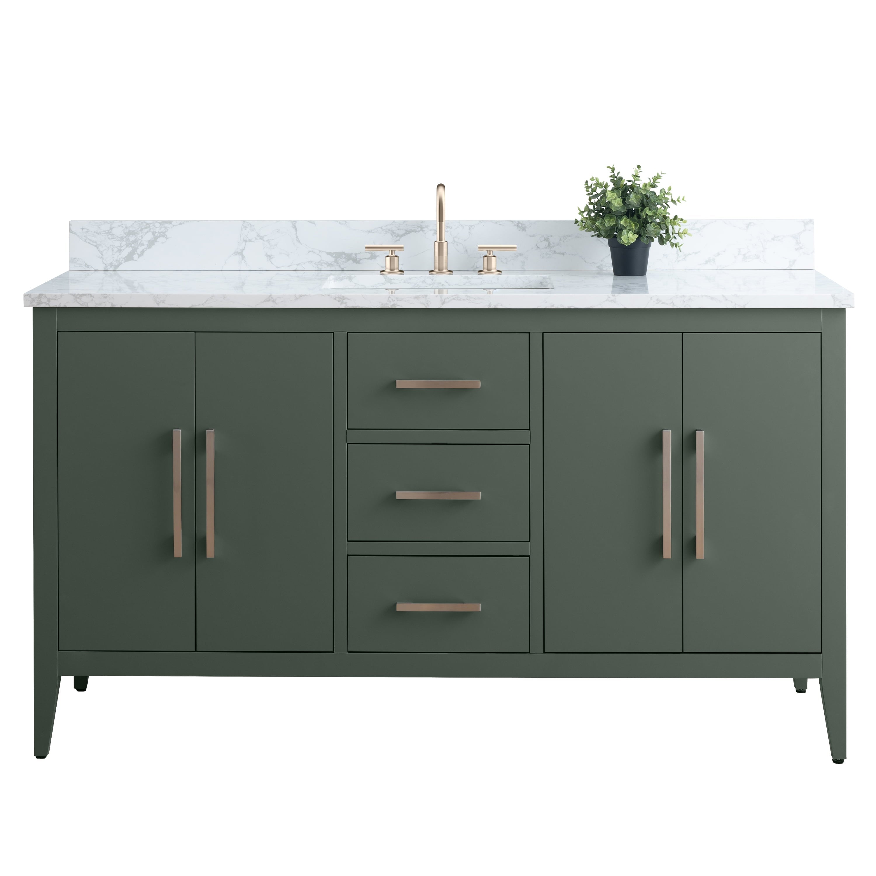 Vintage Green / Brushed Nickel