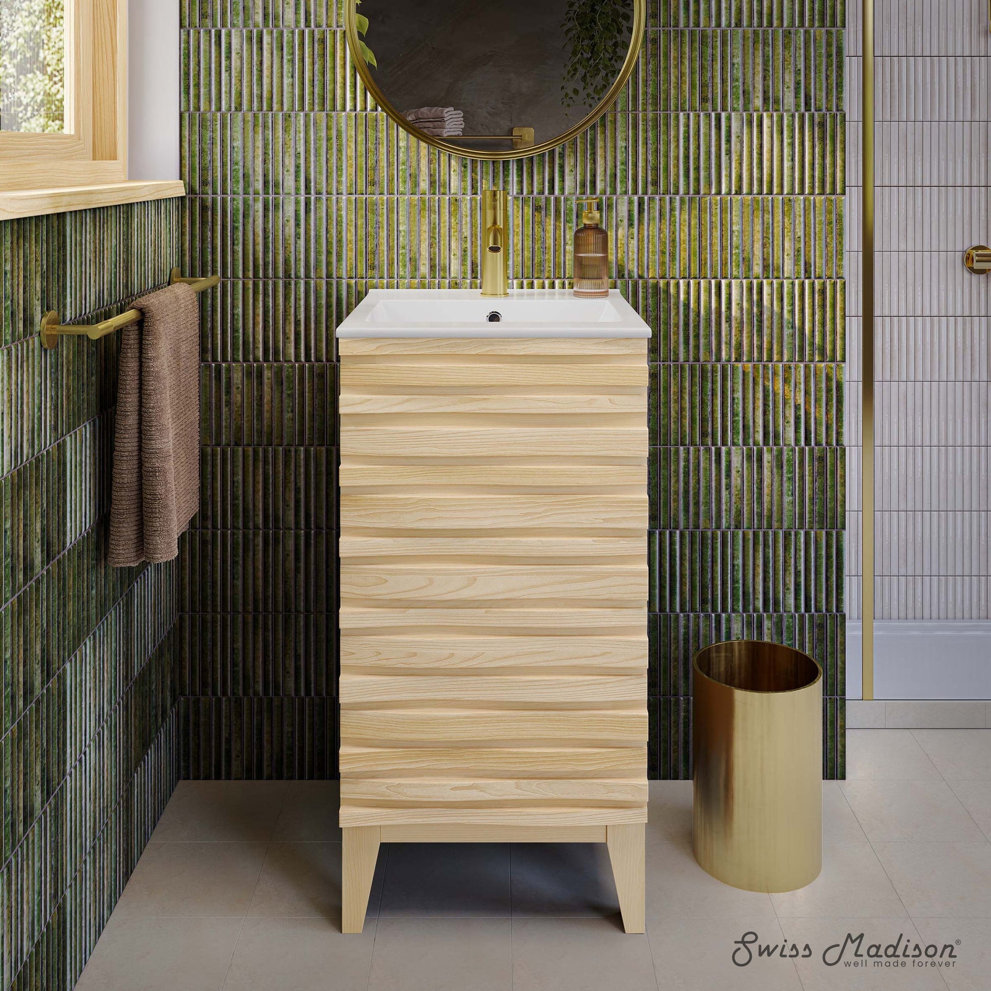 Natural Oak / White