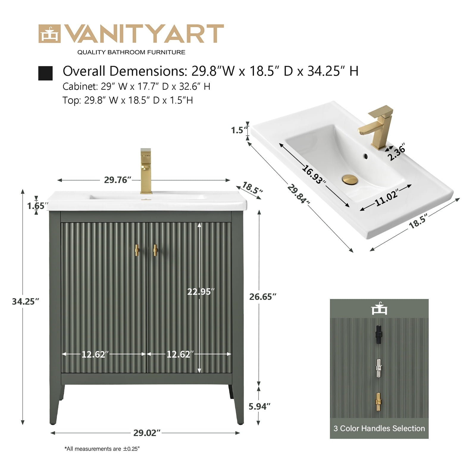 Vintage Green / Matte Black