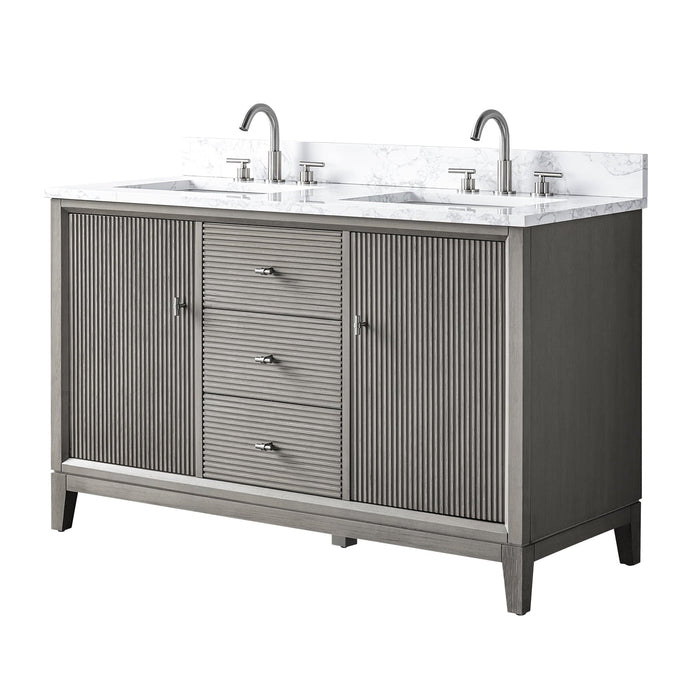 Linear Driftwood Gray / Brushed Nickel