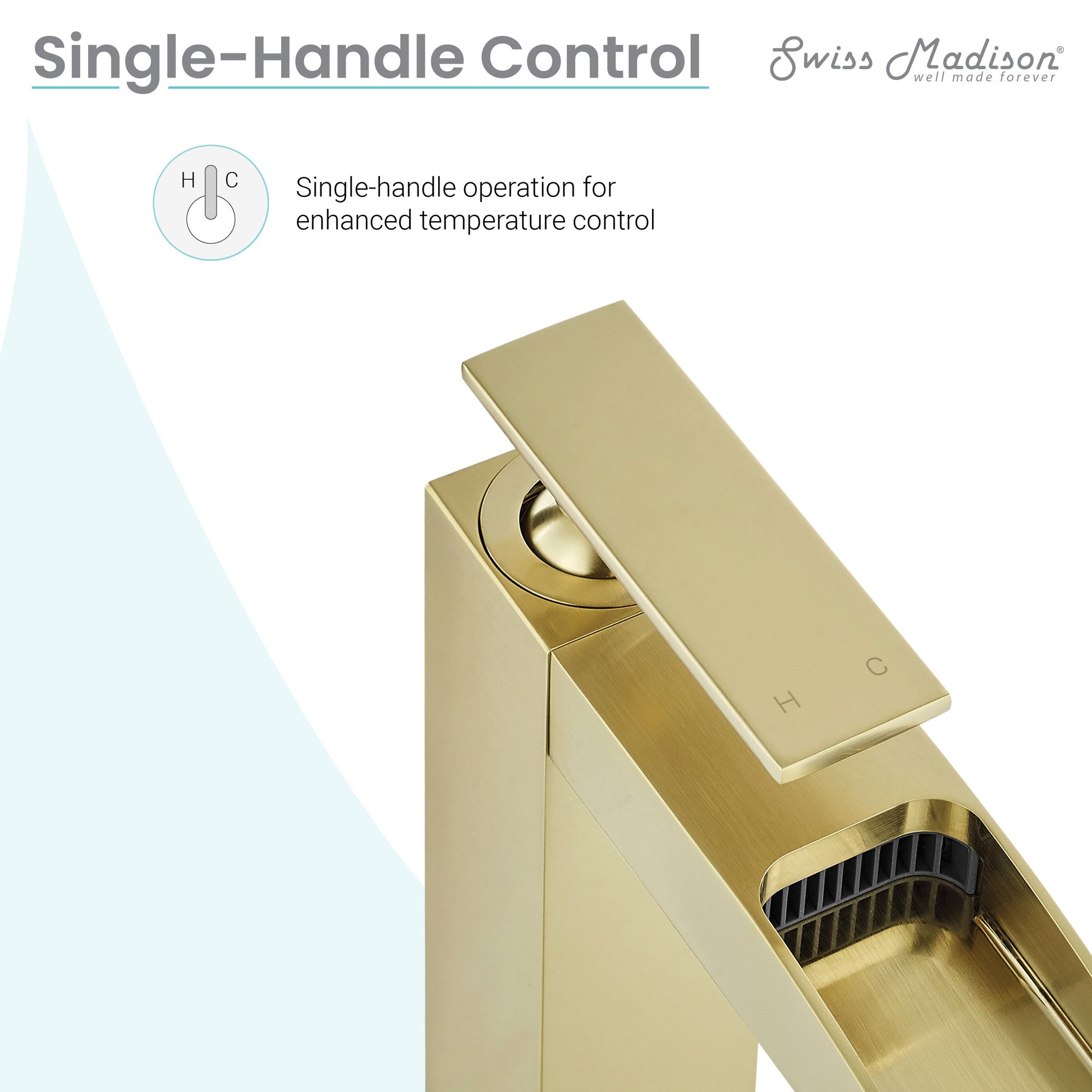 Brushed Gold / High Arc