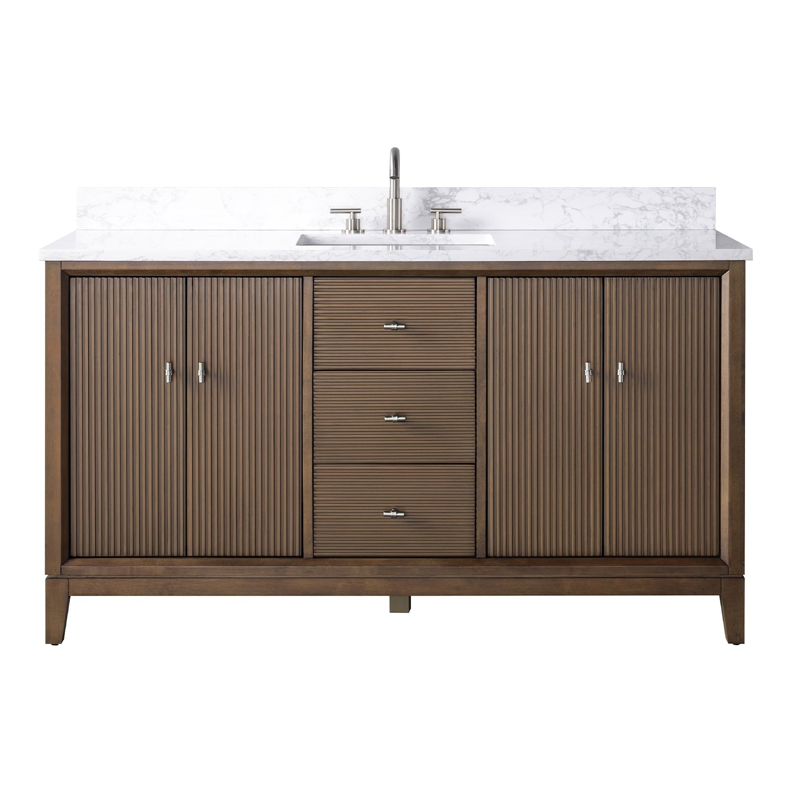 Linear Walnut / Brushed Nickel
