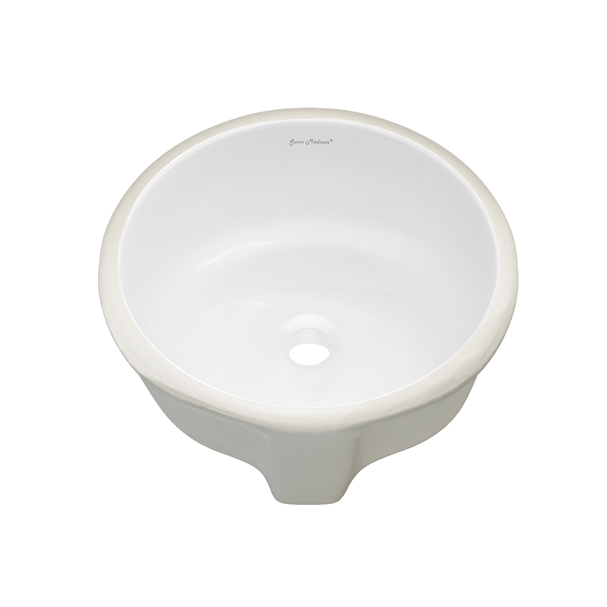 Glossy White / Round