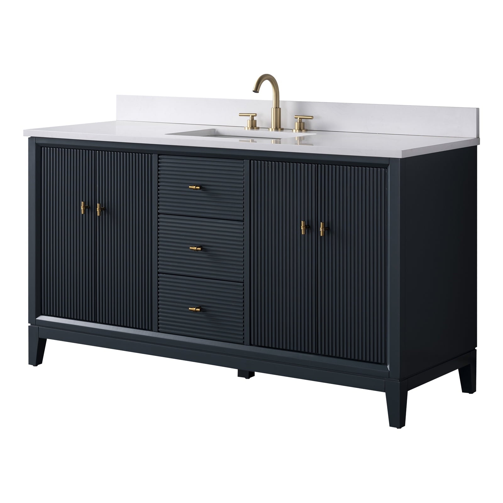 Linear Vintage Spruce Blue / Brushed Nickel