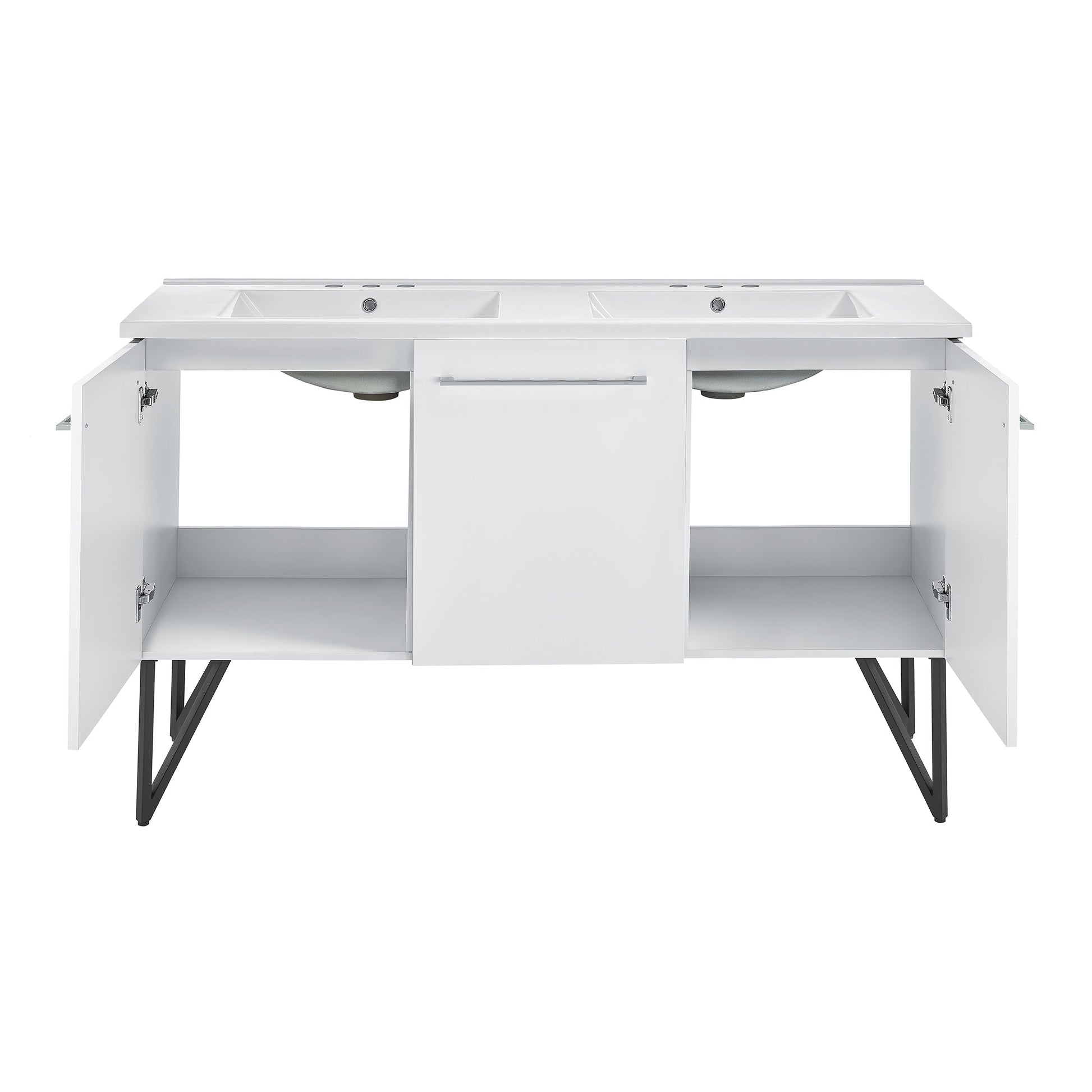 White / White / 3-Hole