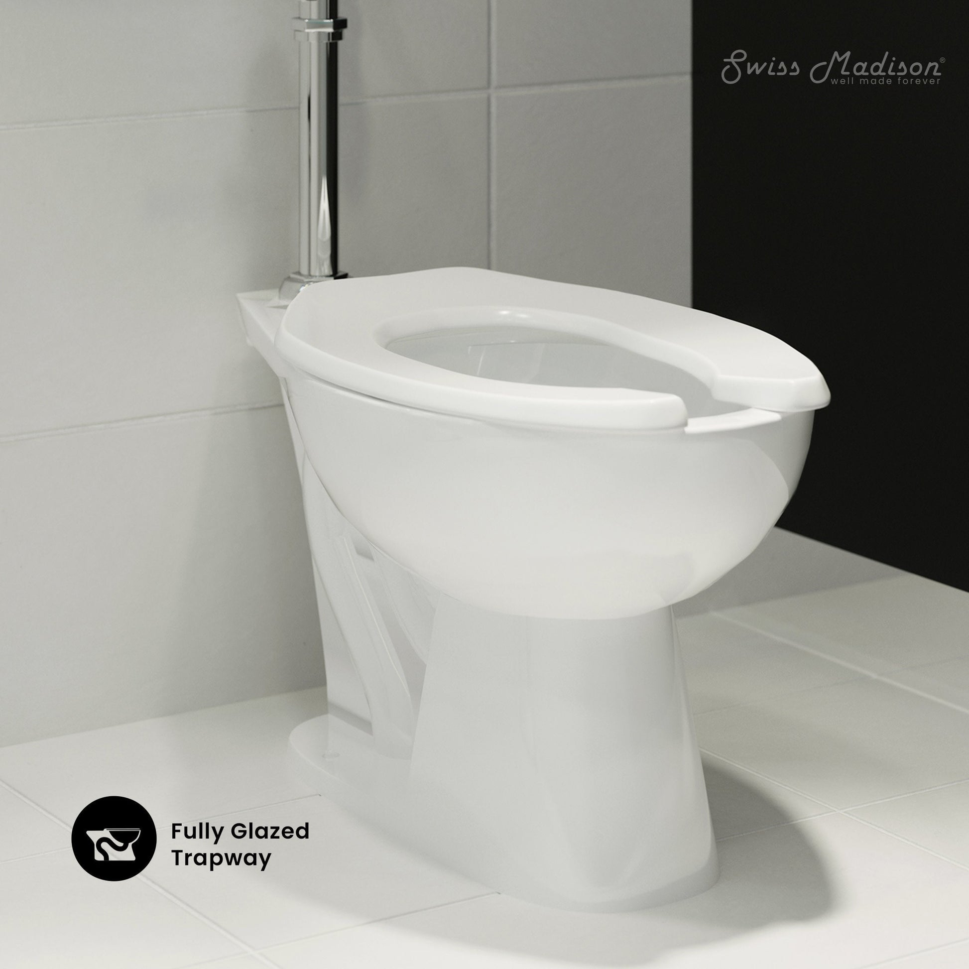 Glossy White / Standard Height