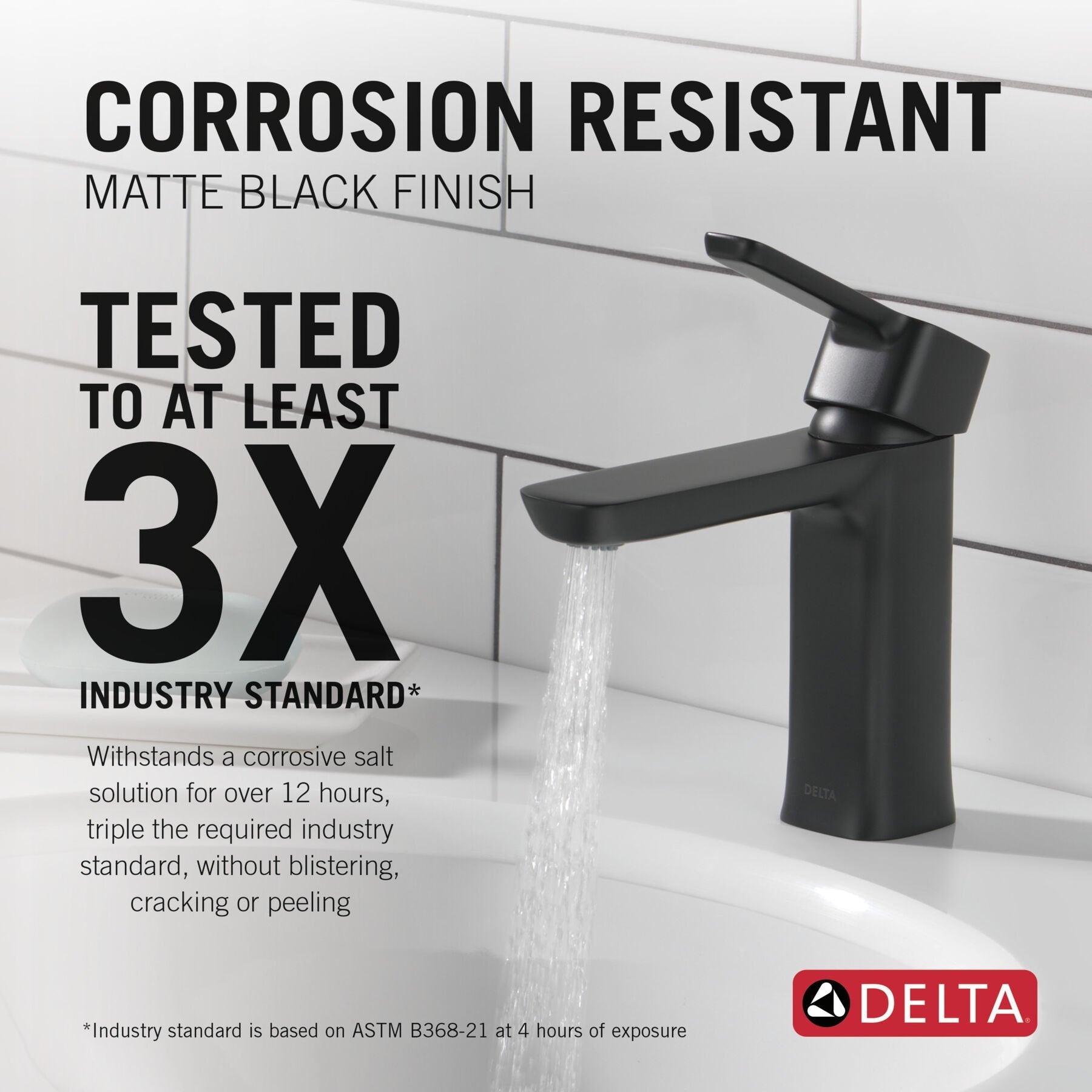 Delta Modern Single Handle Project-Pack Bathroom Faucet - 581LF