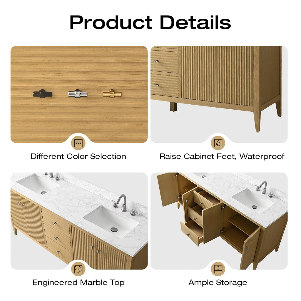Linear Natural Oak / Matte Black