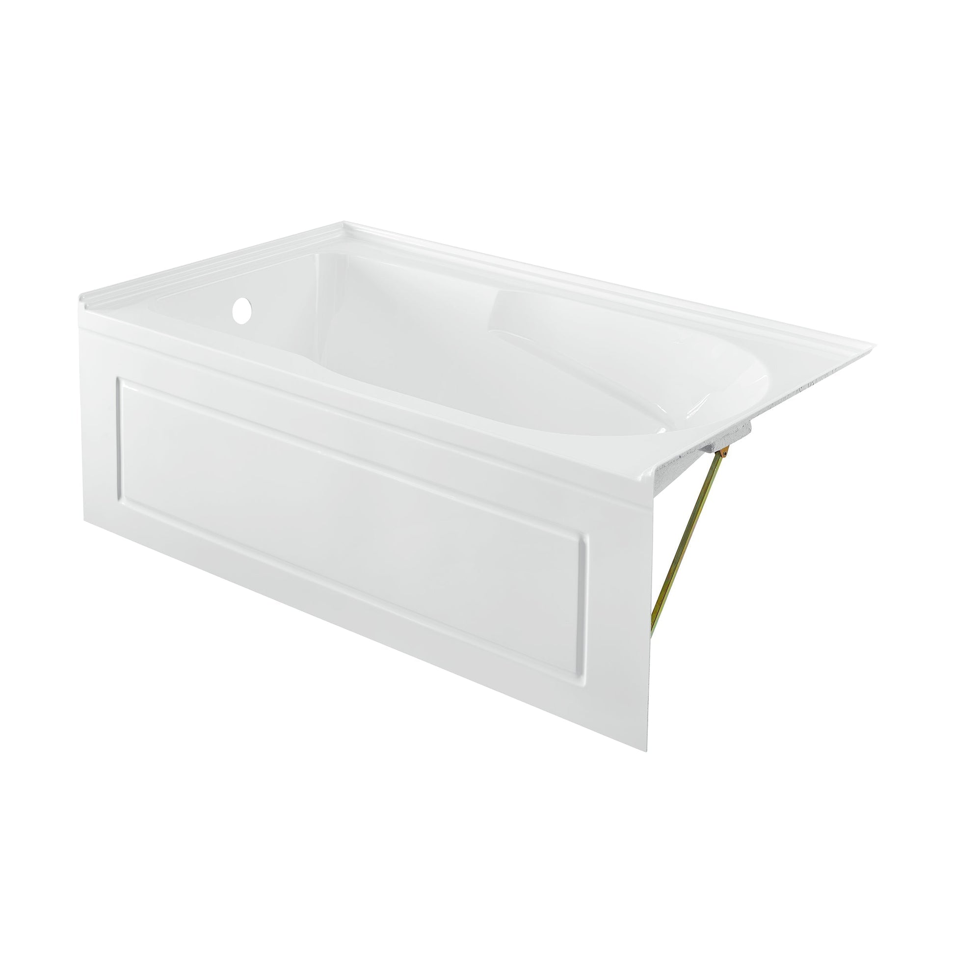 Glossy White / Left / Alcove - Apron