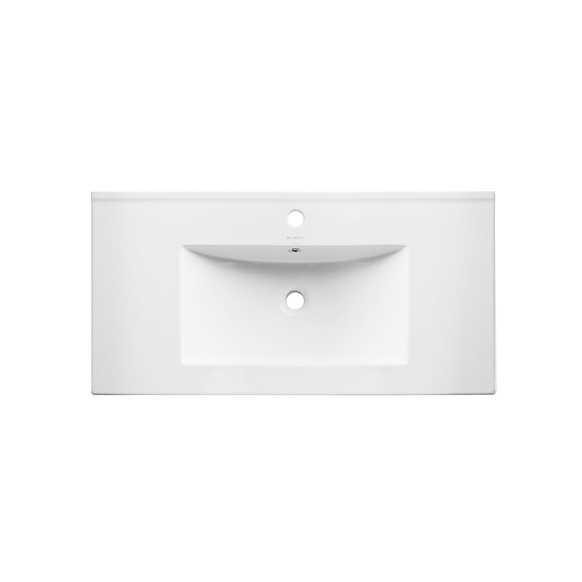 Chrome / White / 1-Hole