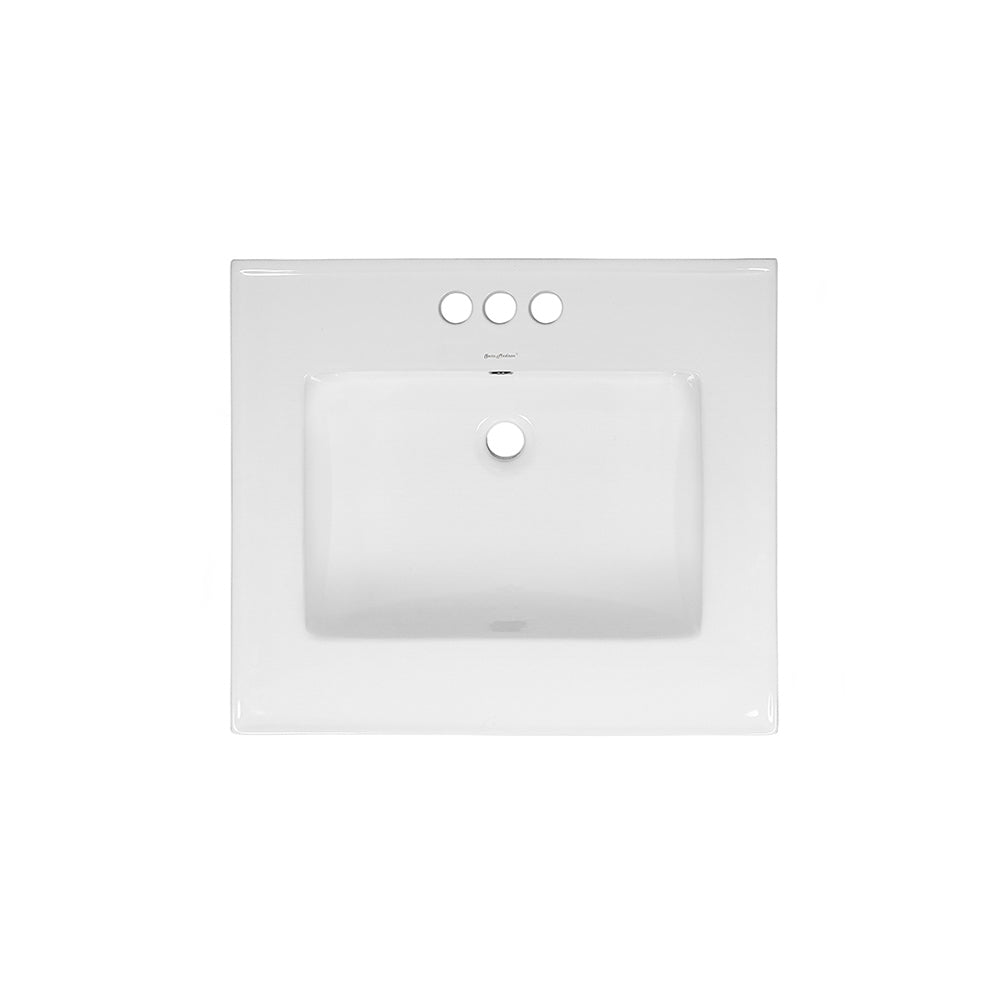 Glossy White / 3-Hole Center