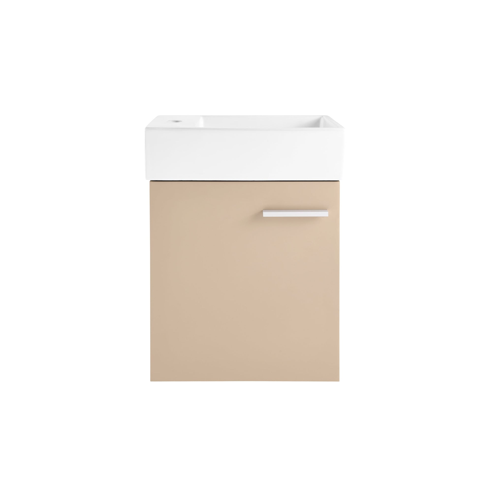 Tan / White / 1-Hole