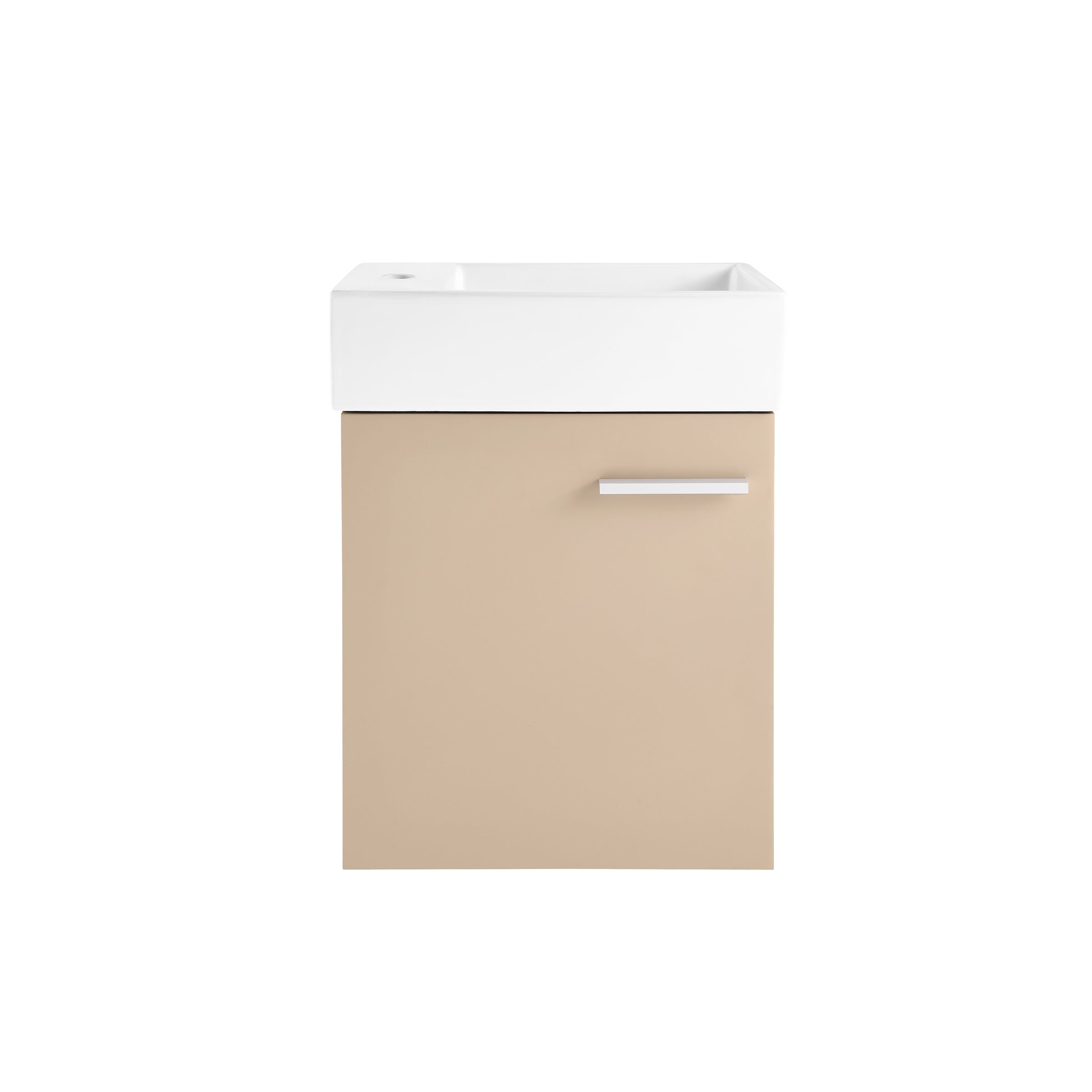 Tan / White / 1-Hole