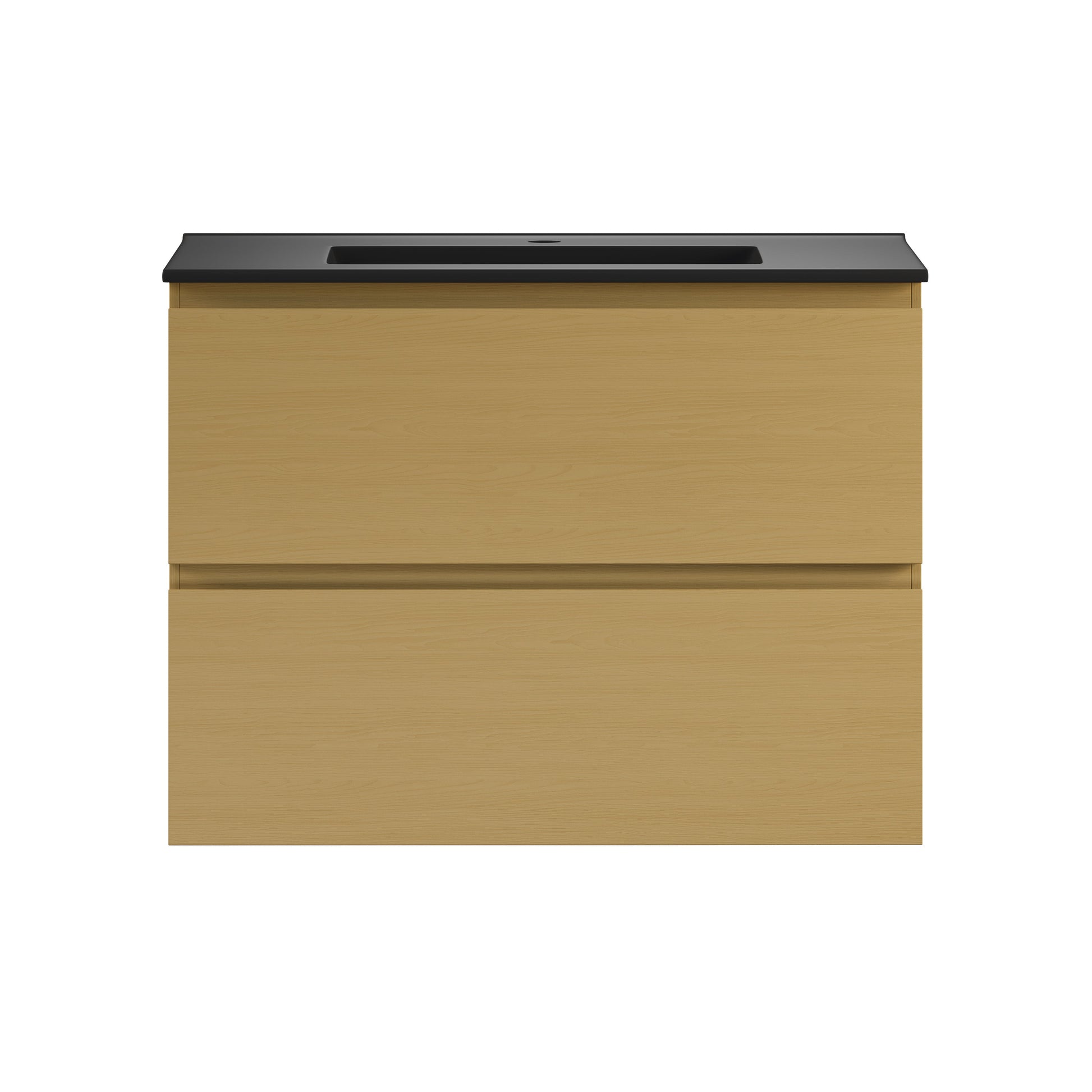 Natural Oak / Matte Black / 1-Hole