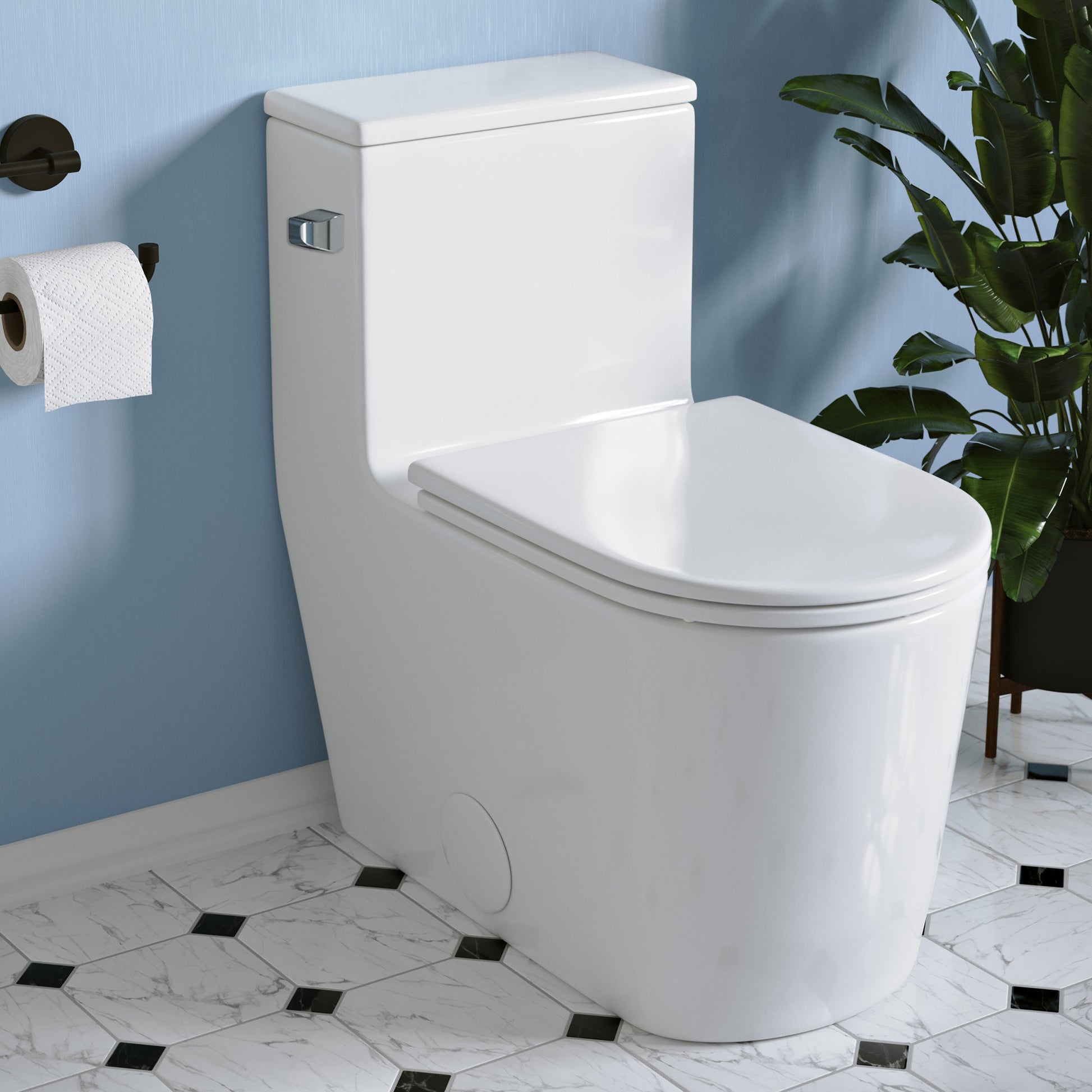 Glossy White / Single - Left