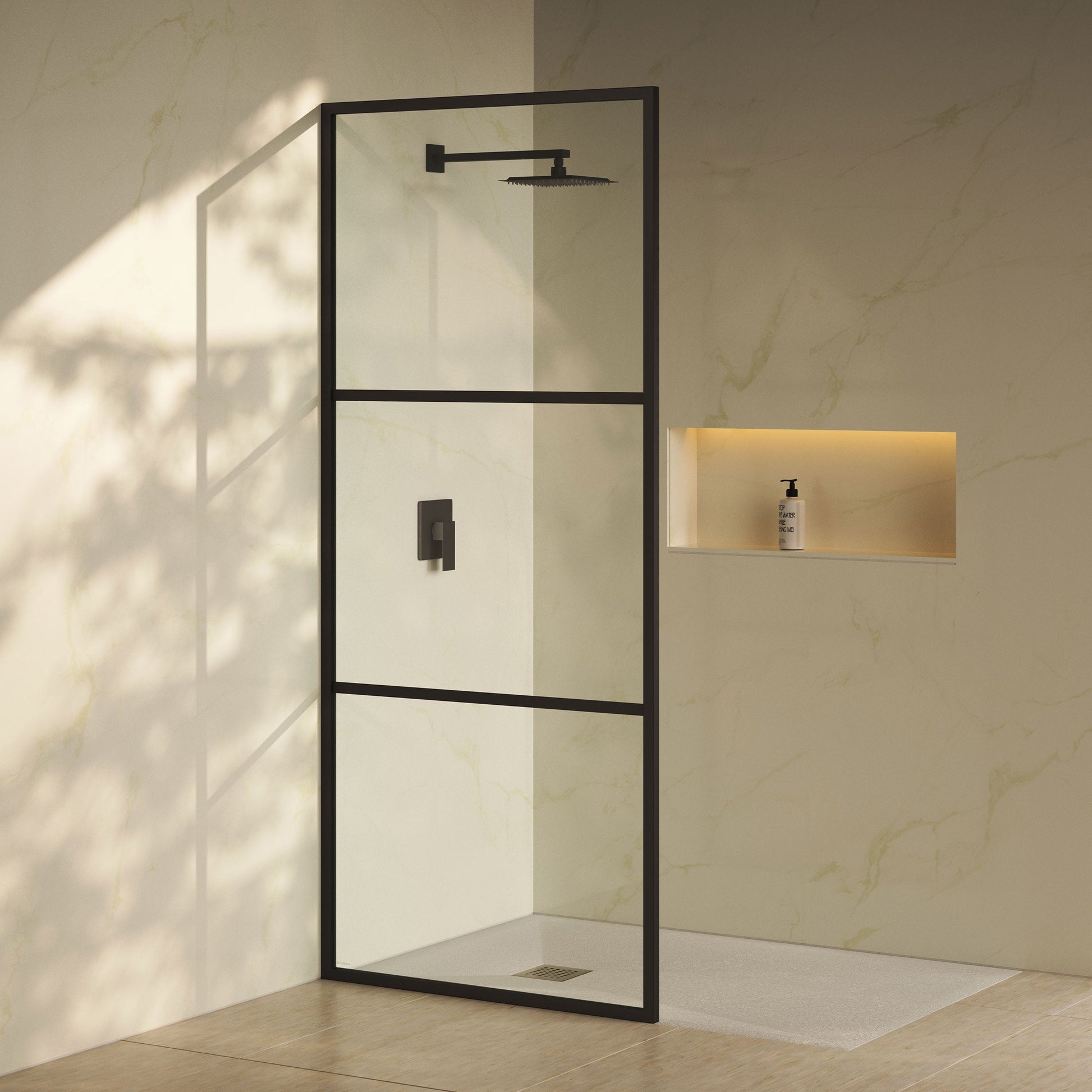Matte Black / Shower Door