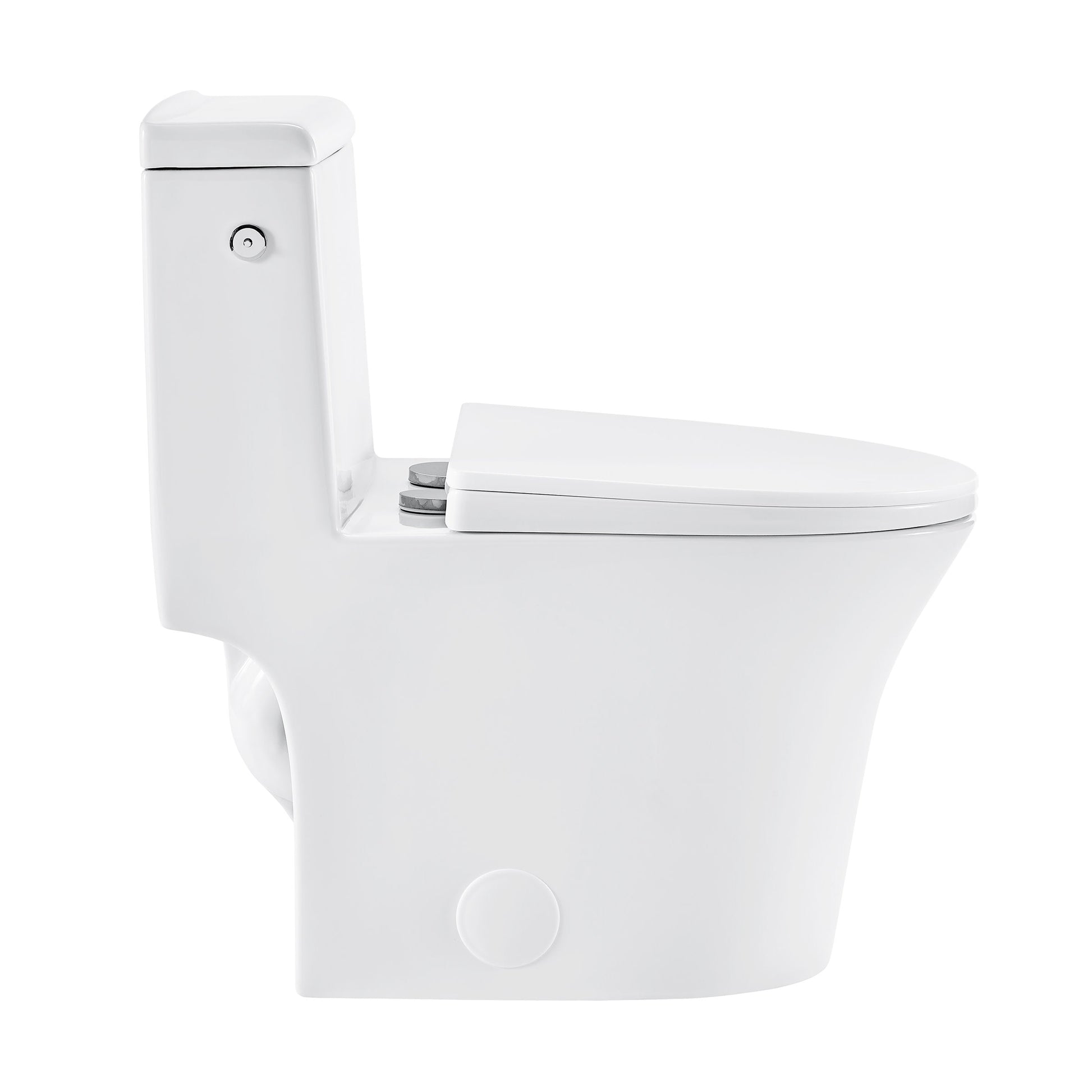Glossy White / Dual Touchless Left