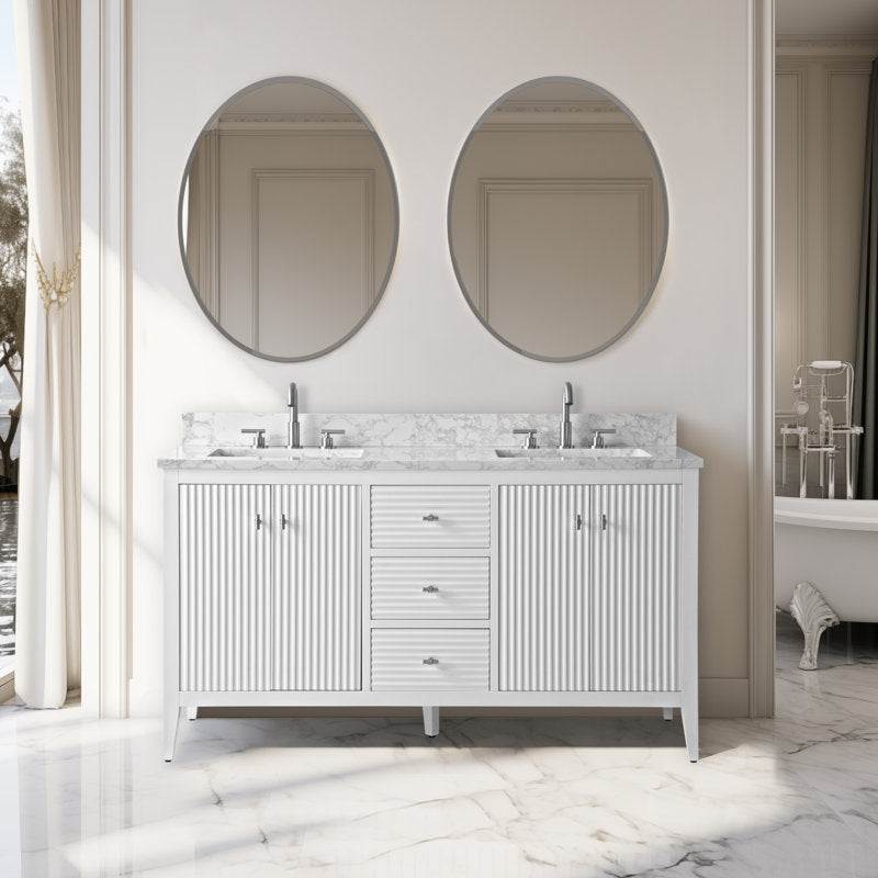 Linear White / Brushed Nickel