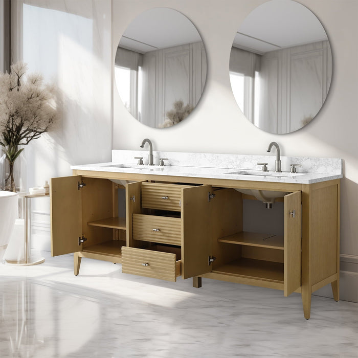 Linear Natural Oak / Brushed Nickel