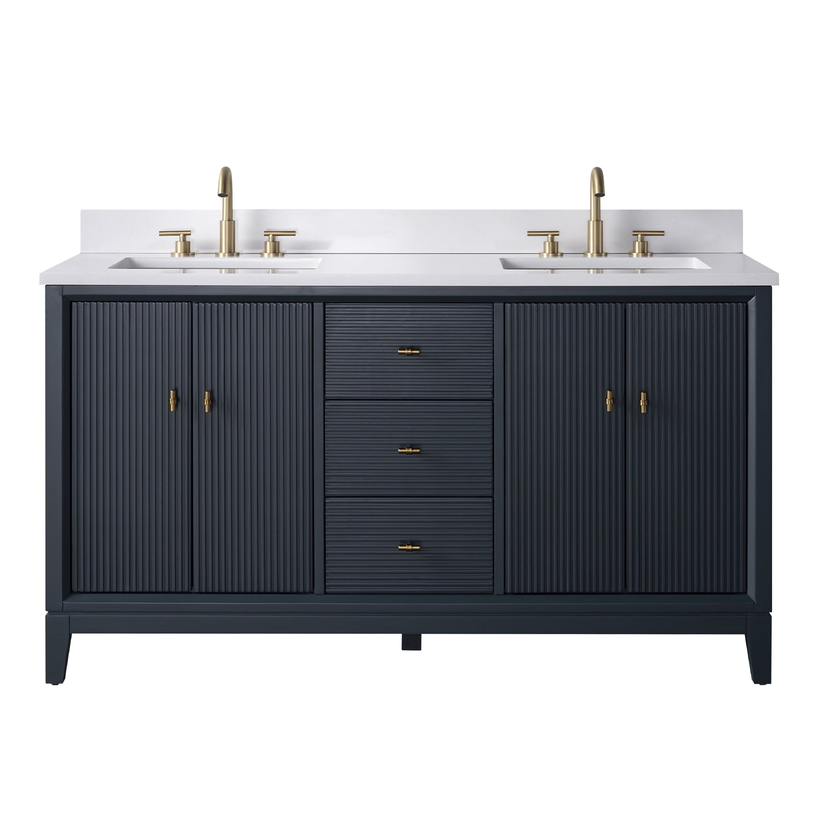 Linear Vintage Spruce Blue / Brushed Nickel