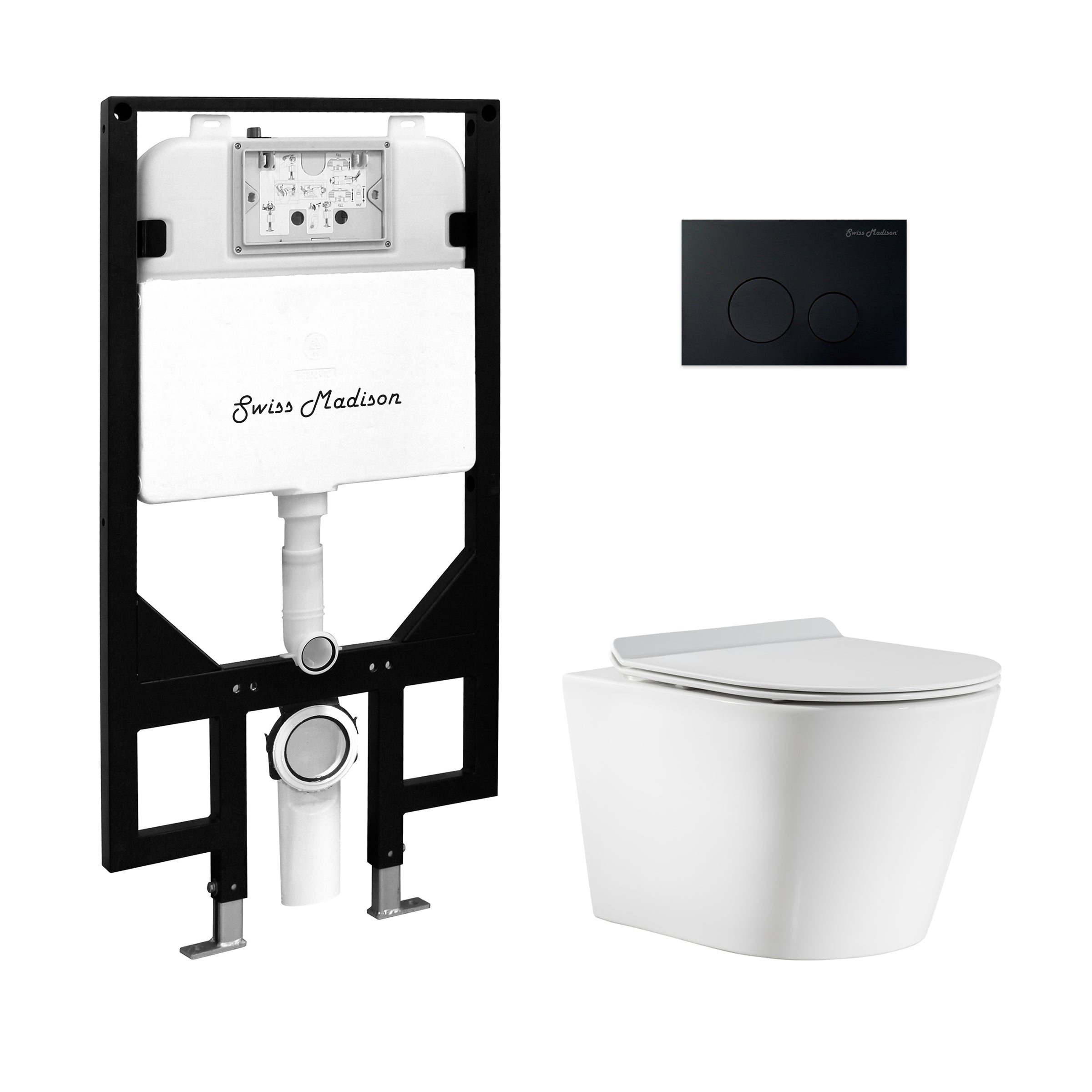 Glossy White / Black
