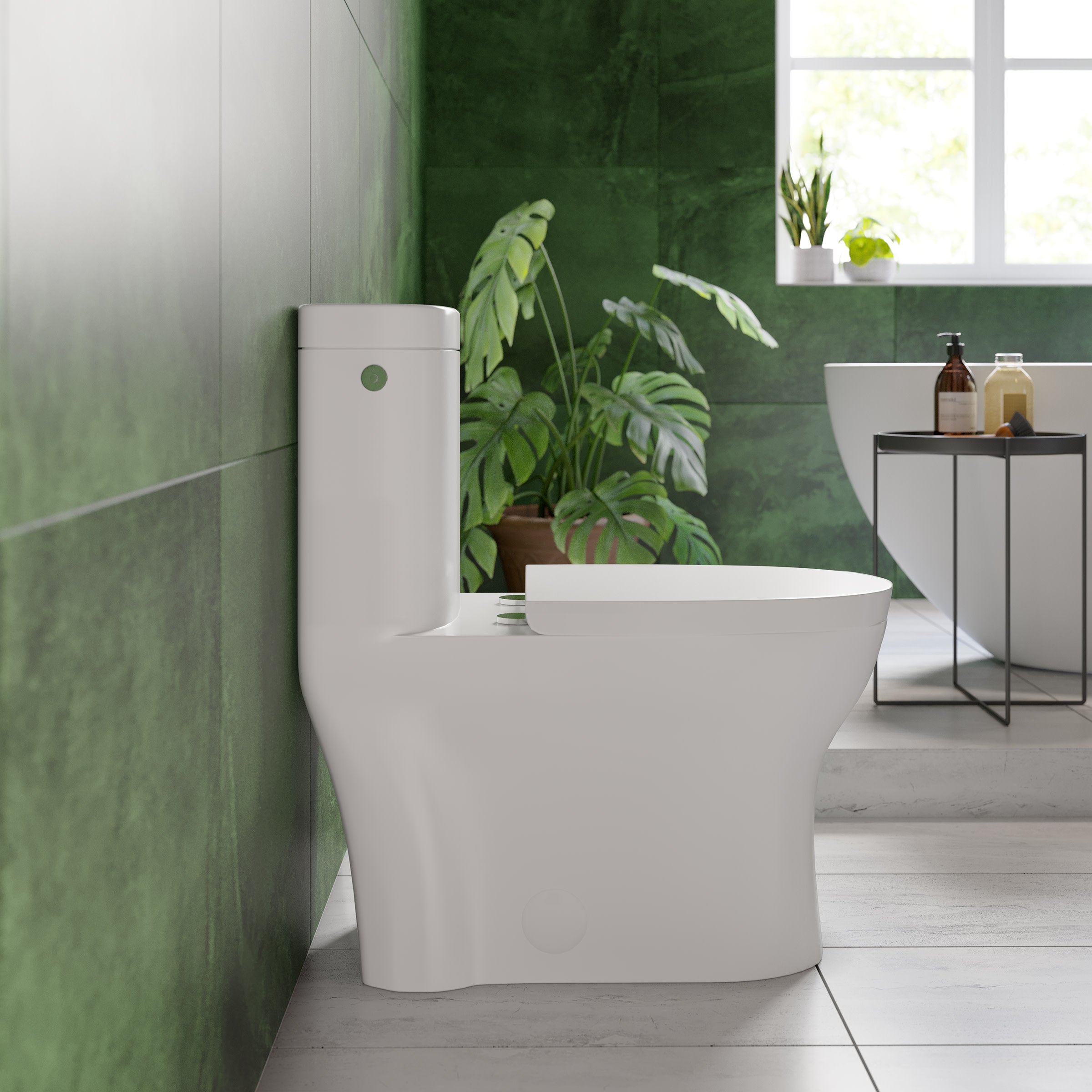 Glossy White / Dual Touchless - Top