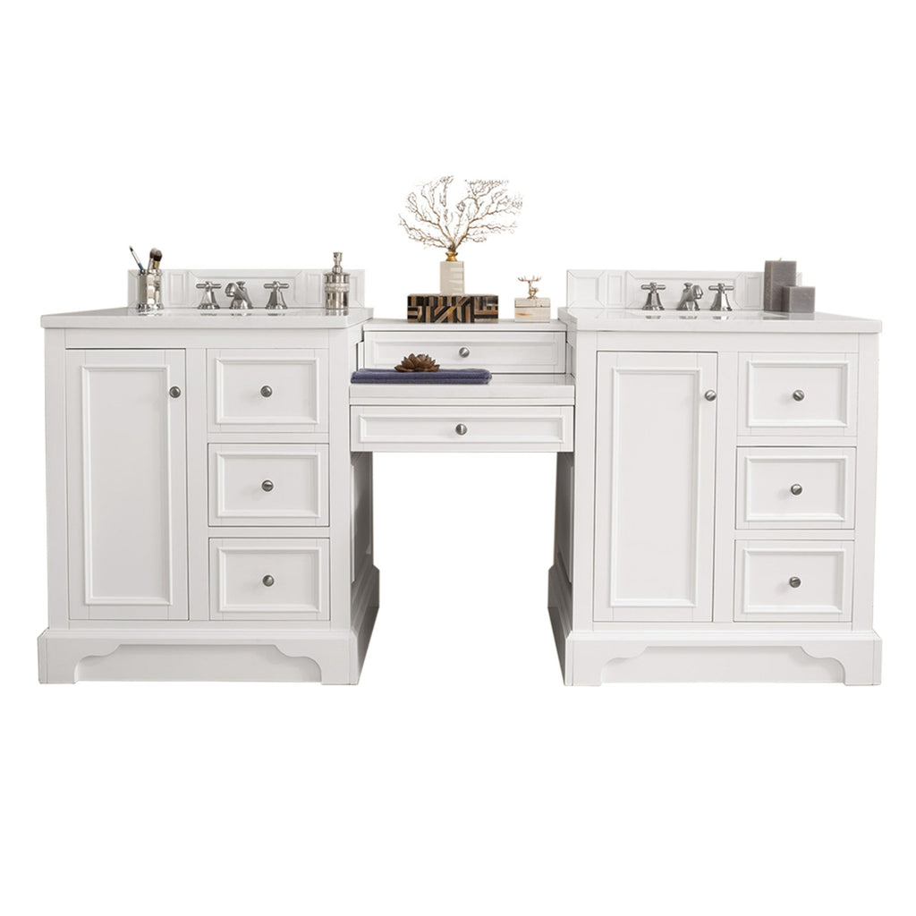 Bright White / White Zeus - 3 Faucet Holes