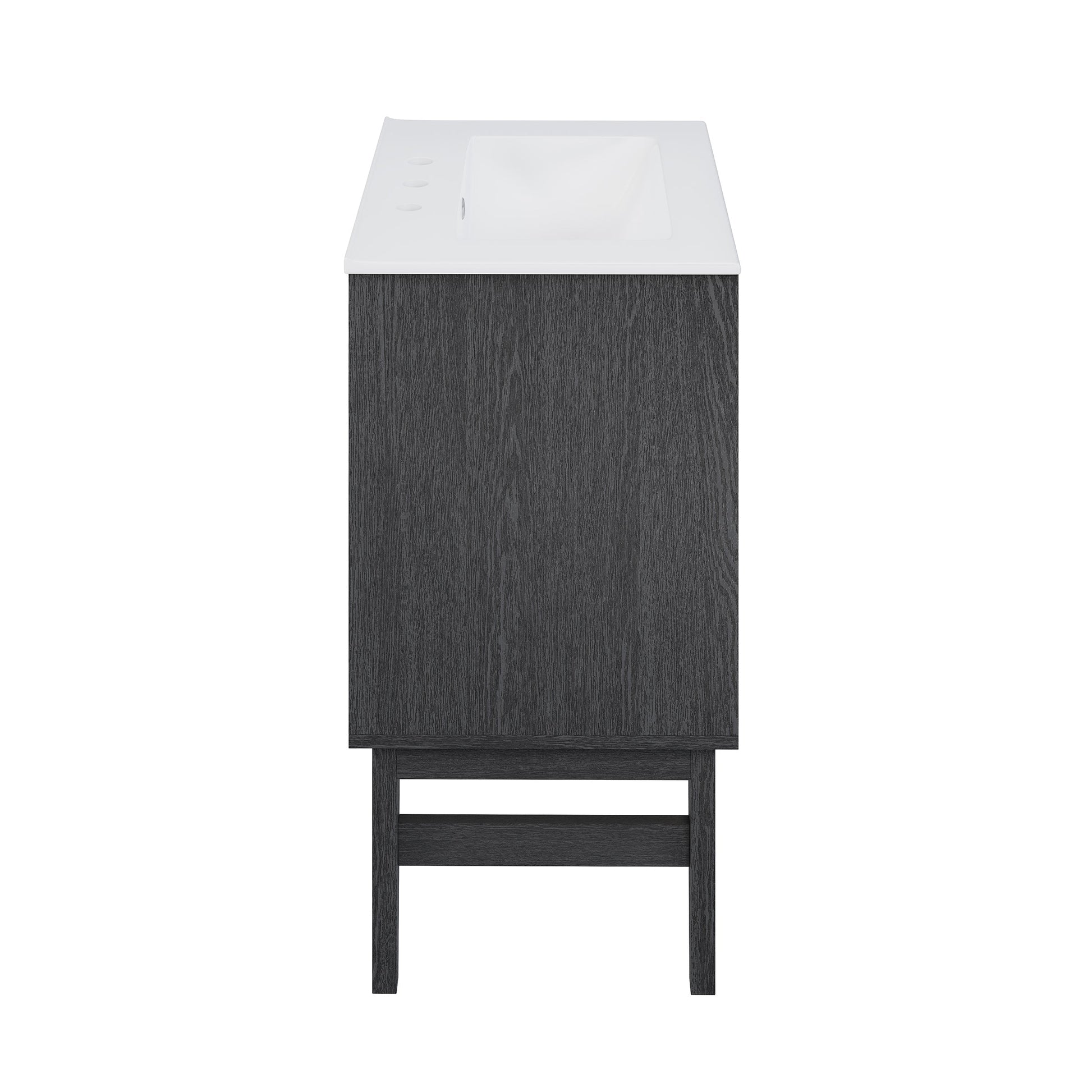 Black Oak / White / 3-Hole
