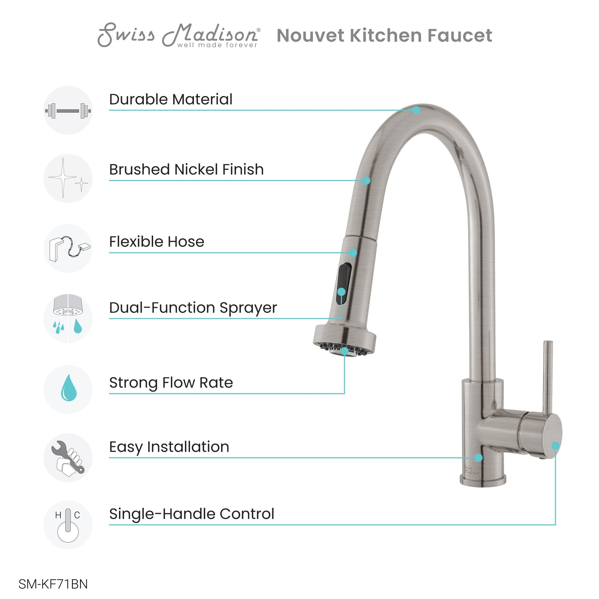 Brushed Nickel