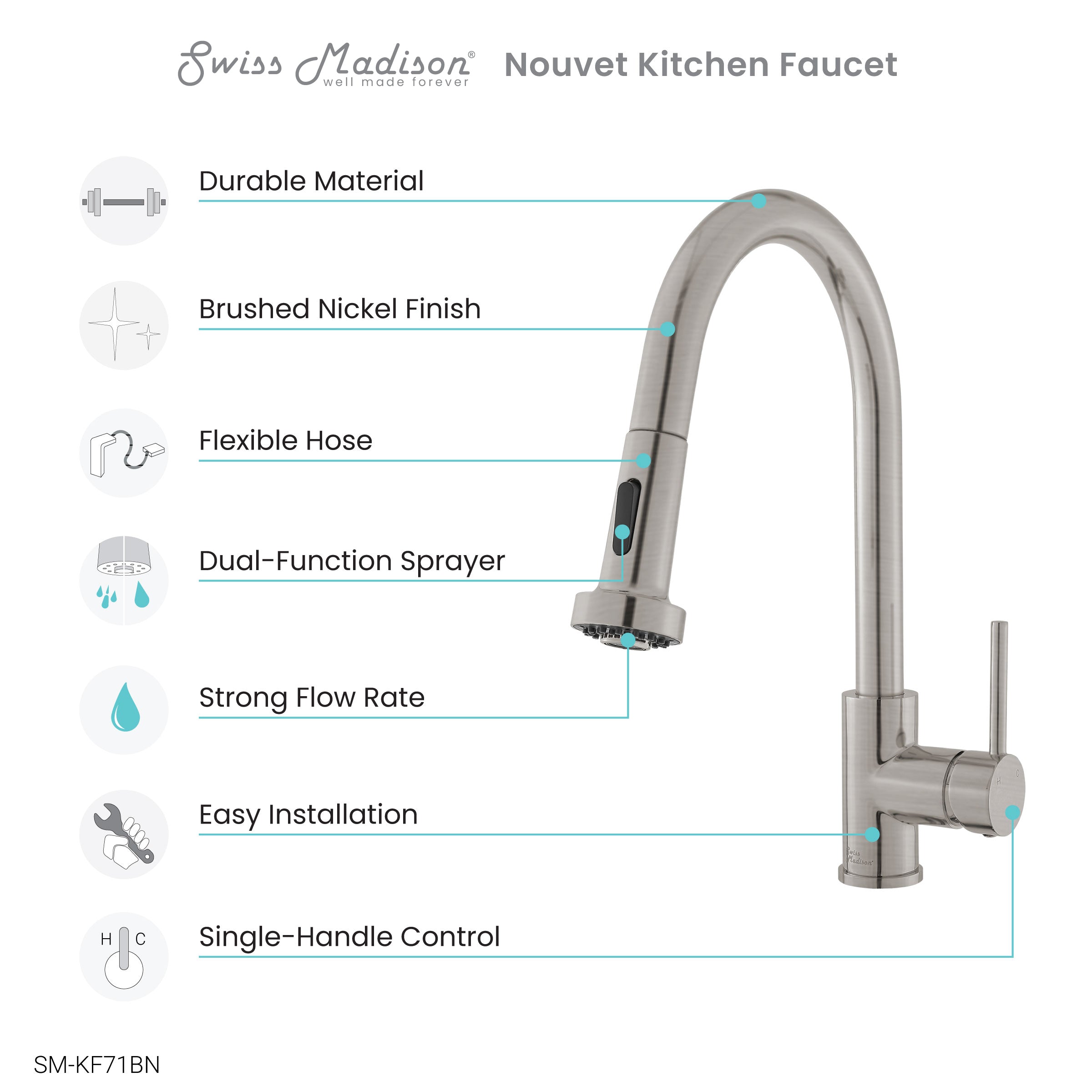 Brushed Nickel