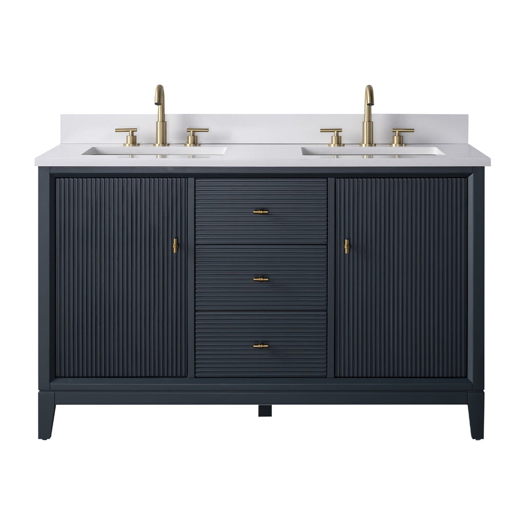 Linear Vintage Spruce Blue / Brushed Nickel