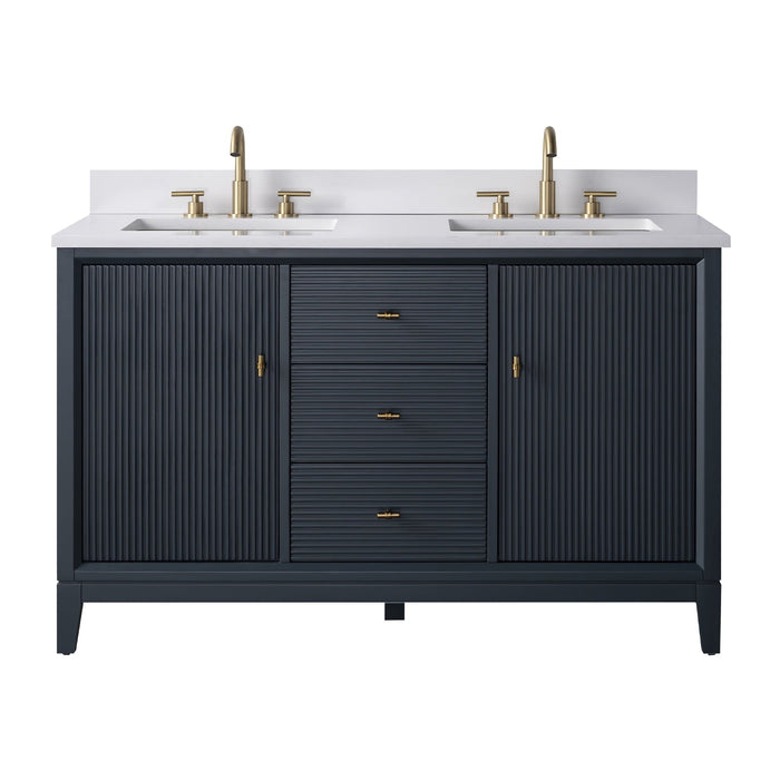 Linear Vintage Spruce Blue / Brushed Nickel