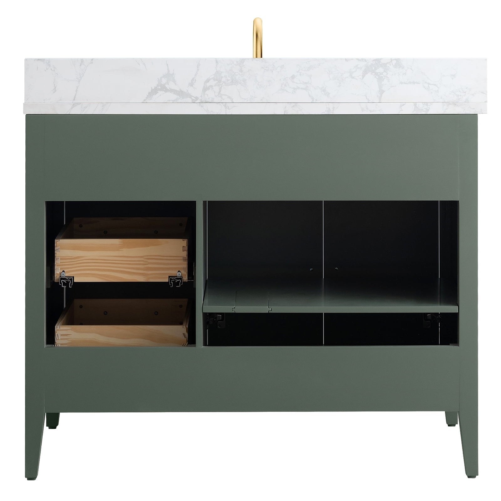 Vintage Green / Golden Brushed