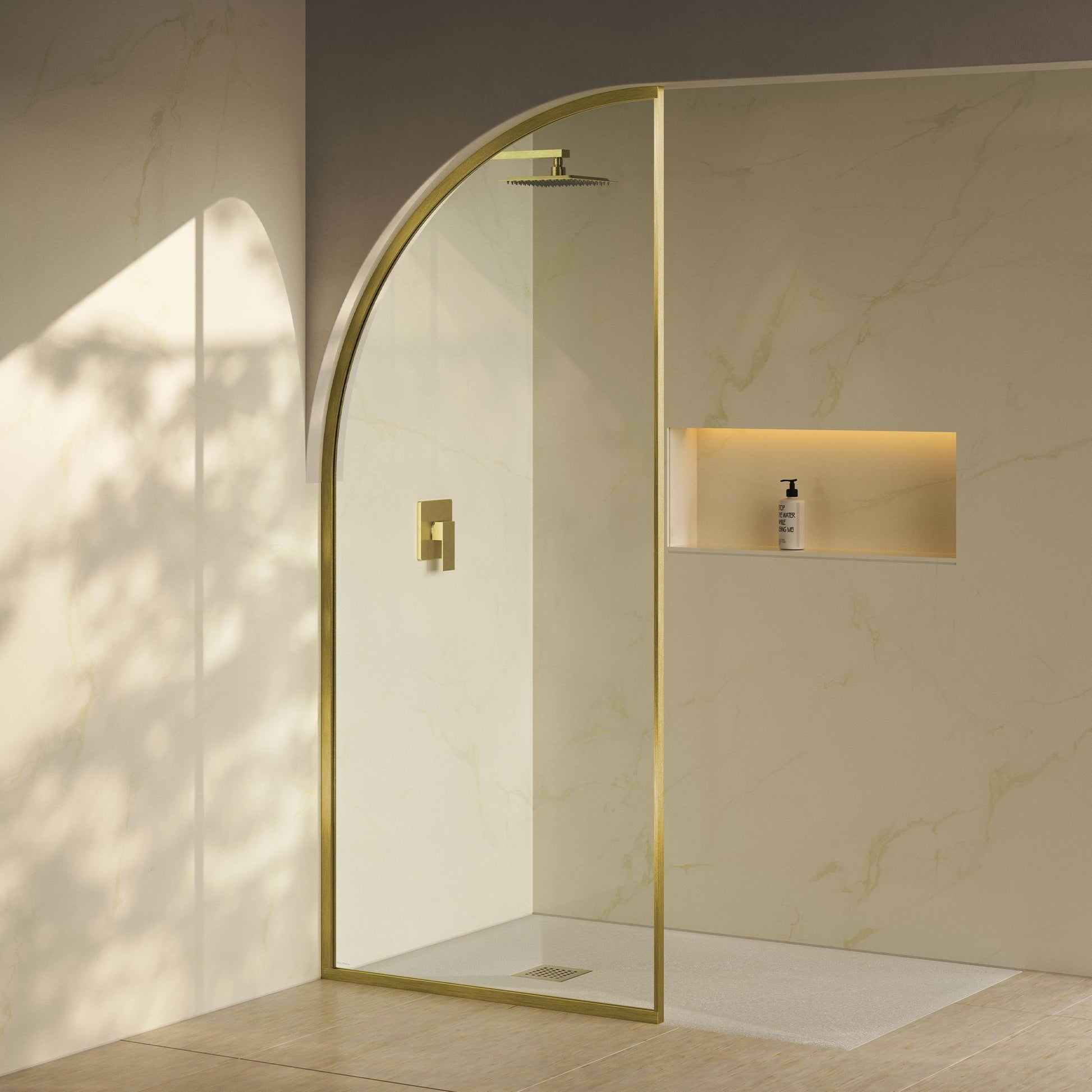 Brushed Gold / Shower Door