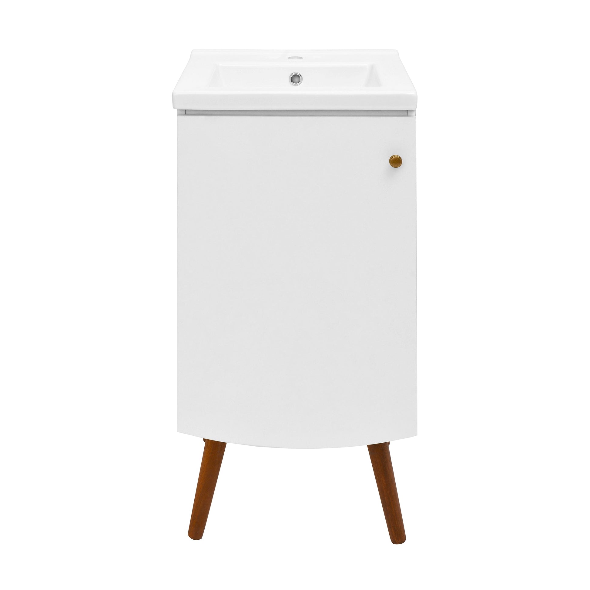 White / White / 1-Hole