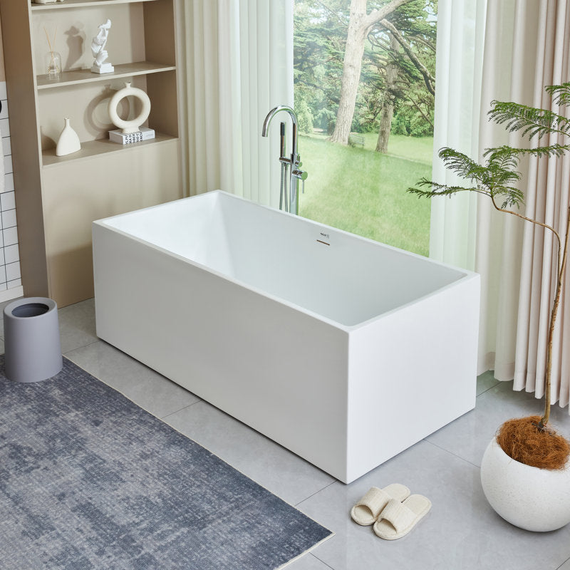 White / Integrated Overflow
