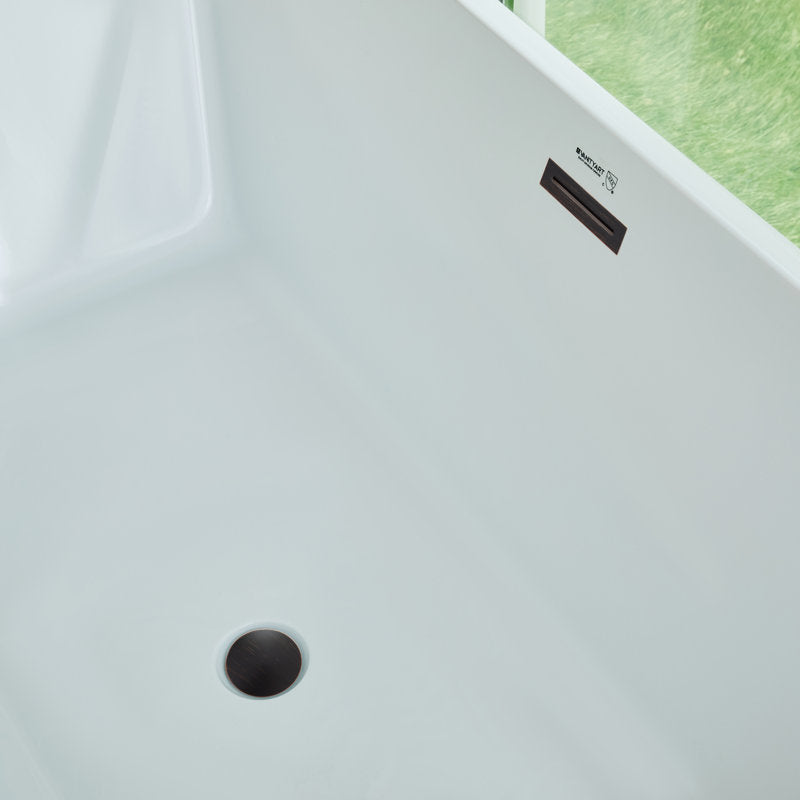 White / Oil Rubbed Bronze